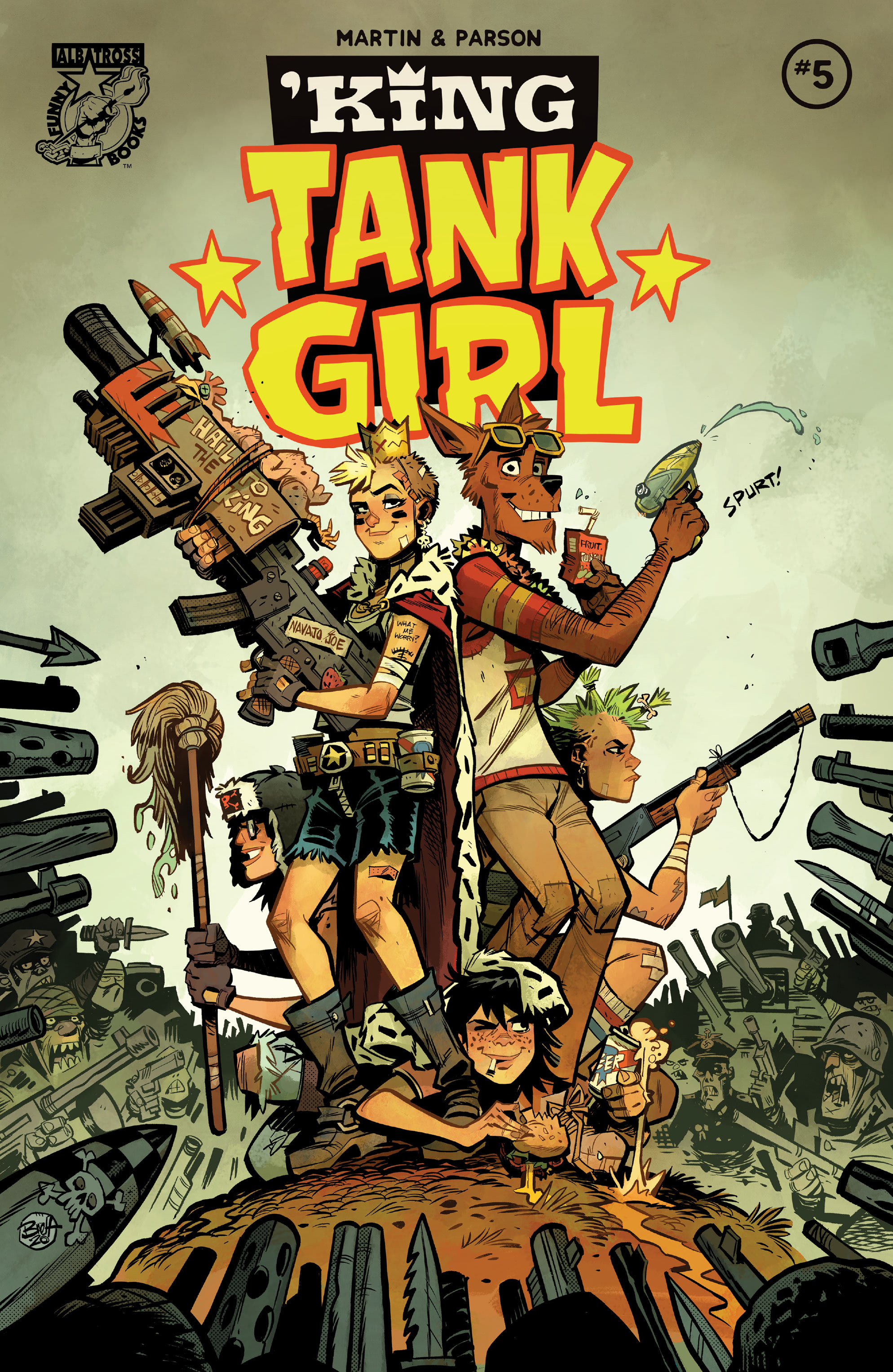 King Tank Girl (2020-): Chapter 5 - Page 1