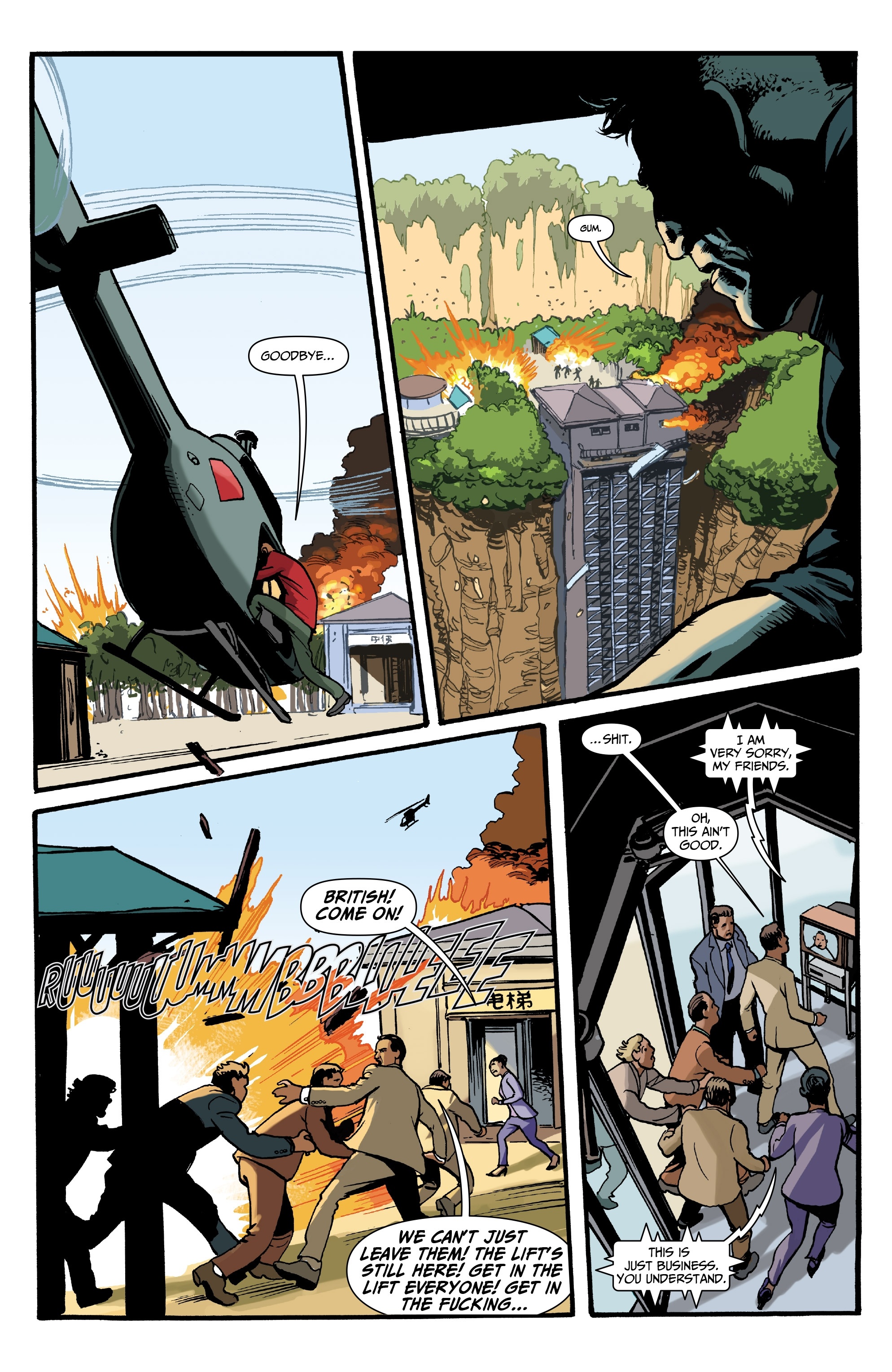 Kingsman: The Red Diamond (2017) issue 3 - Page 22