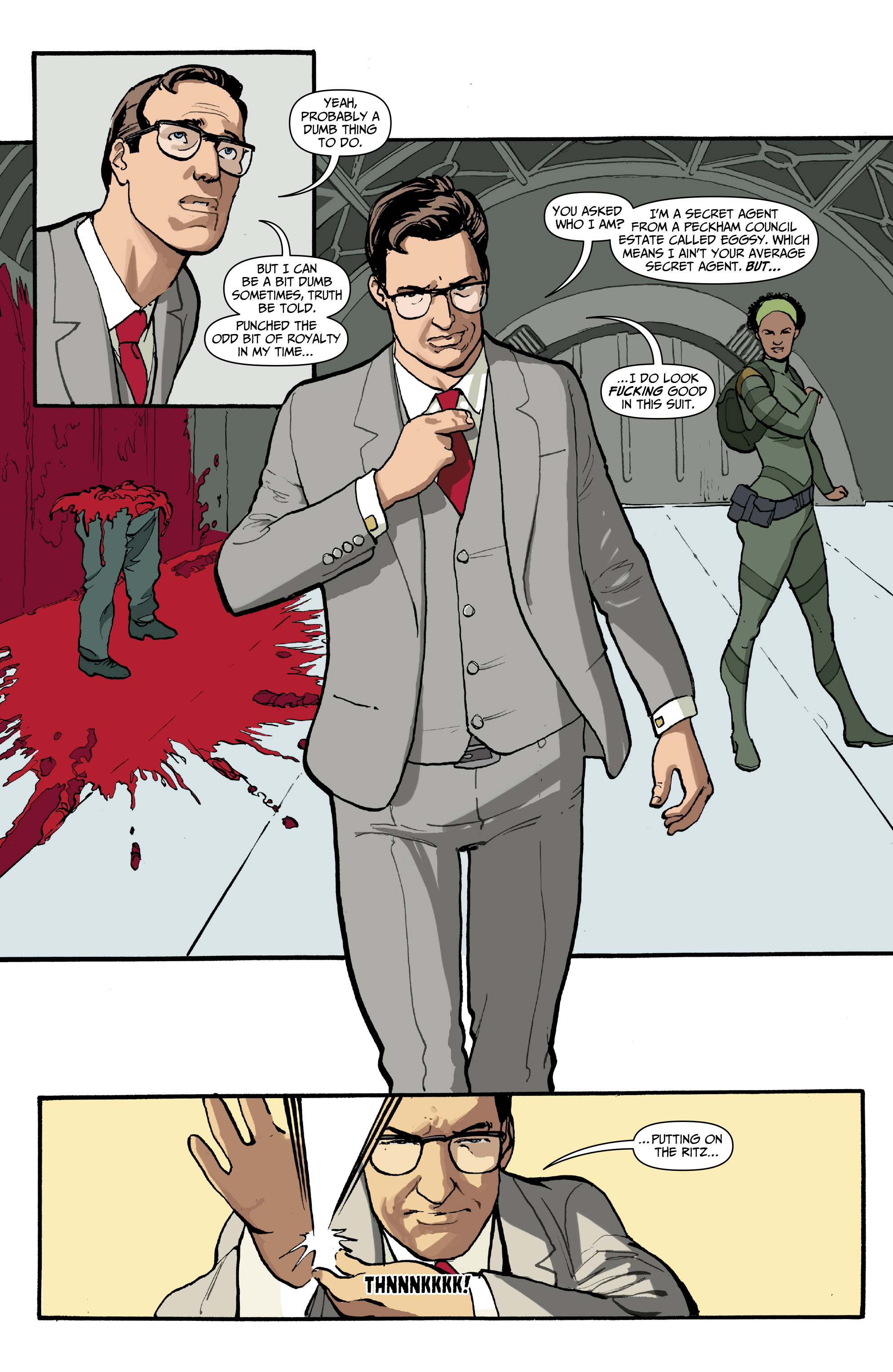 Kingsman: The Red Diamond (2017) issue 6 - Page 12