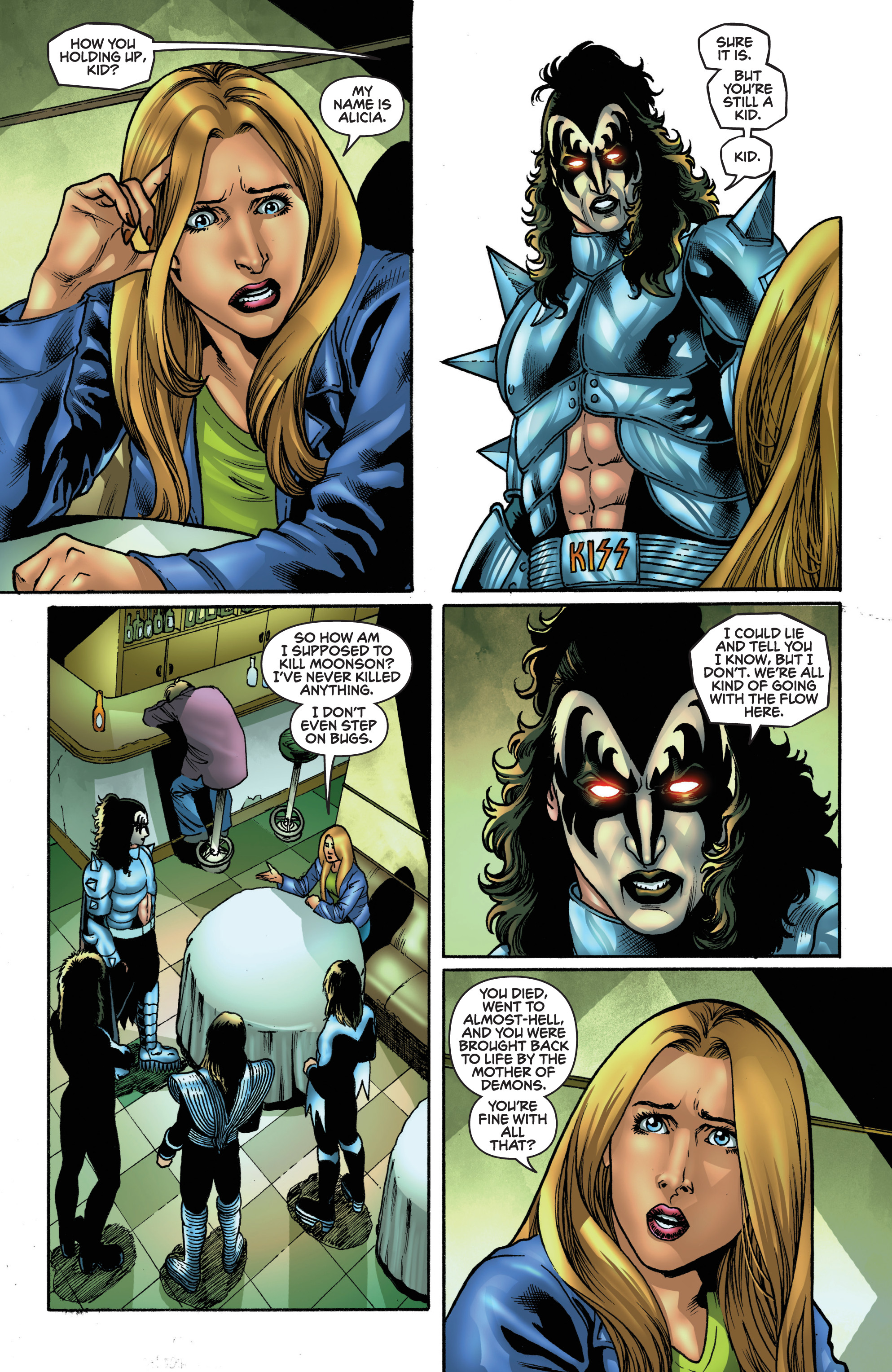 Kiss: Blood And Stardust (2018-) issue 3 - Page 14