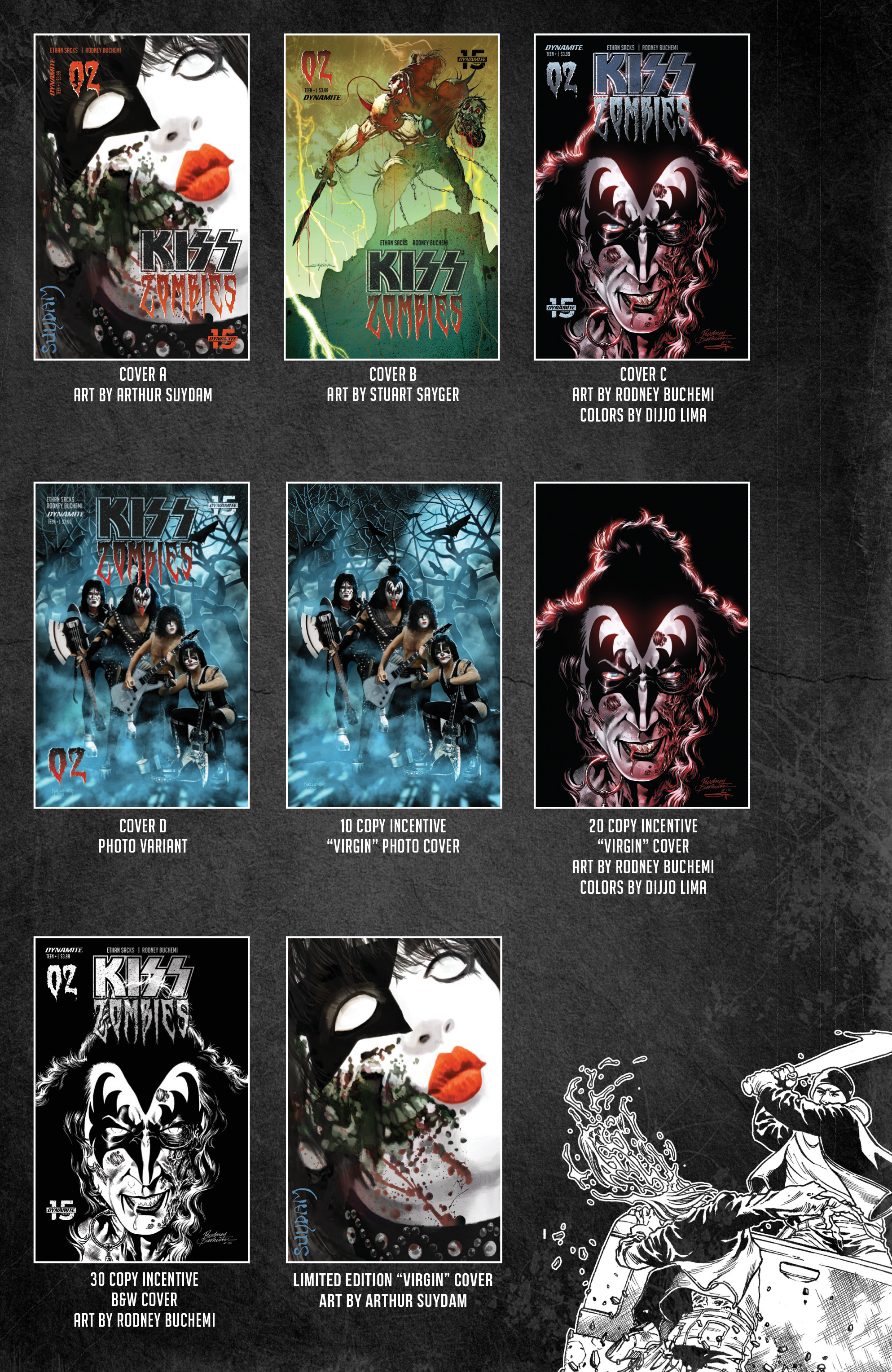 KISS: Zombies (2019-) issue 2 - Page 27