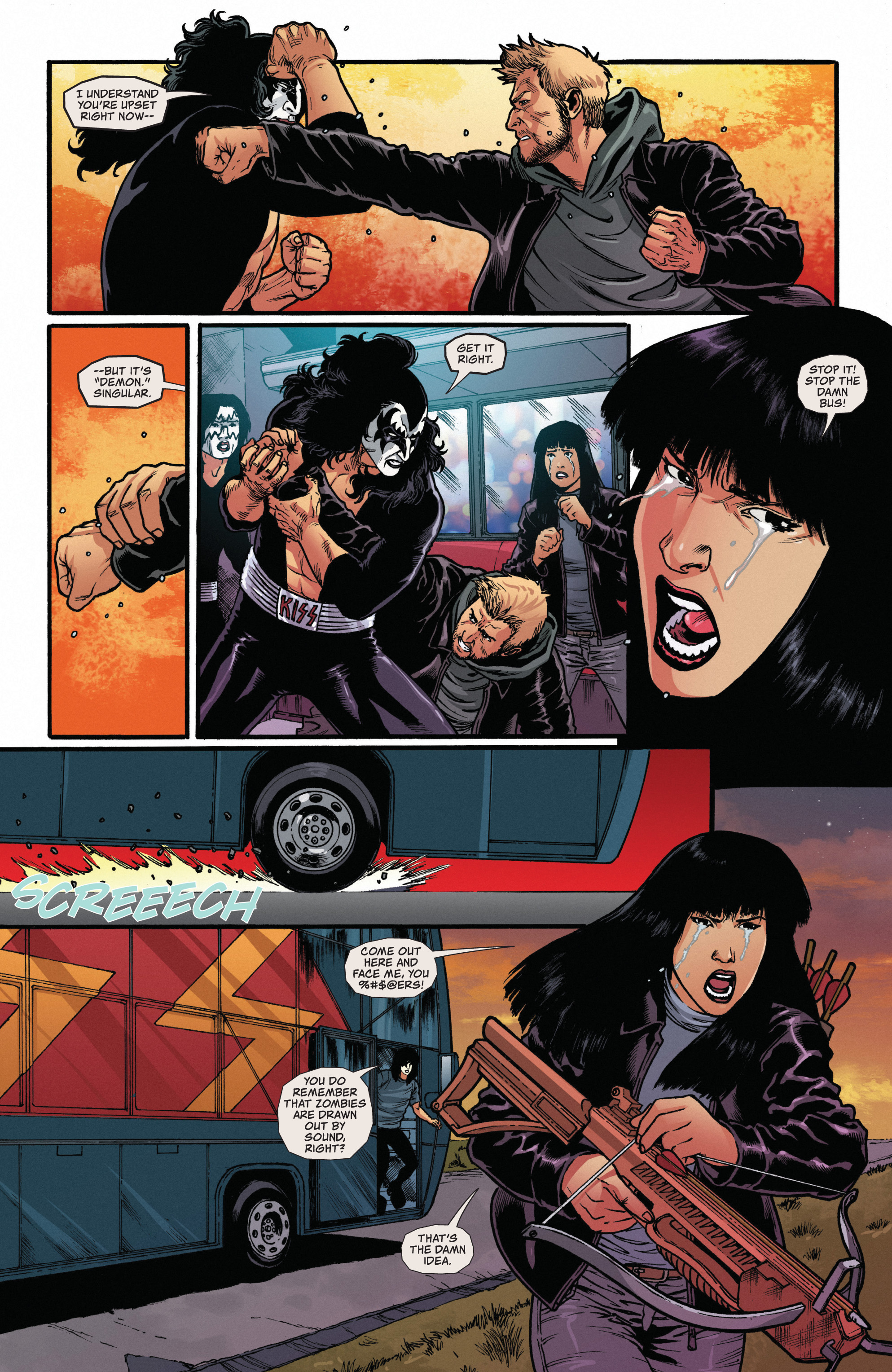 KISS: Zombies (2019-) issue 4 - Page 8