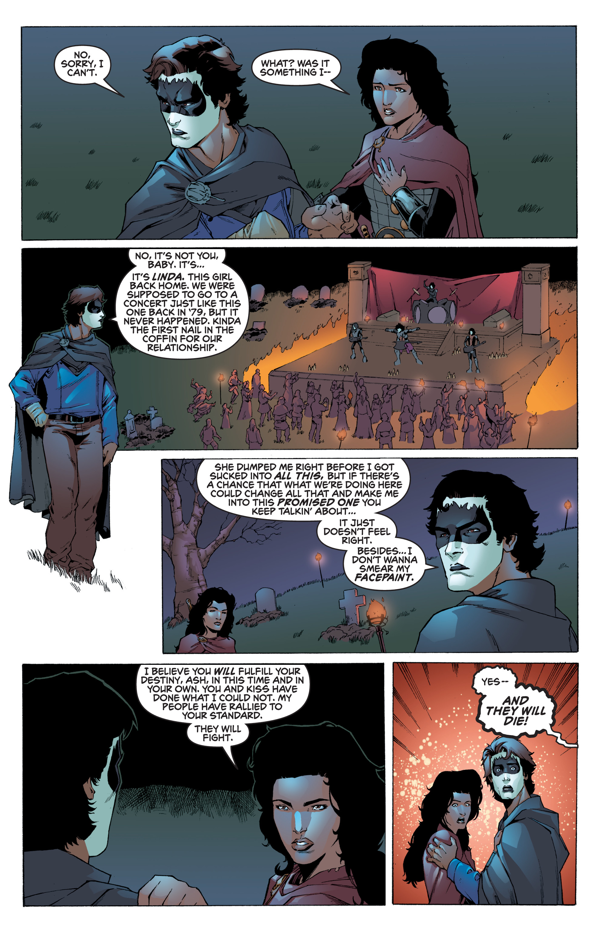 Kiss/Army Of Darkness (2018) issue 3 - Page 18