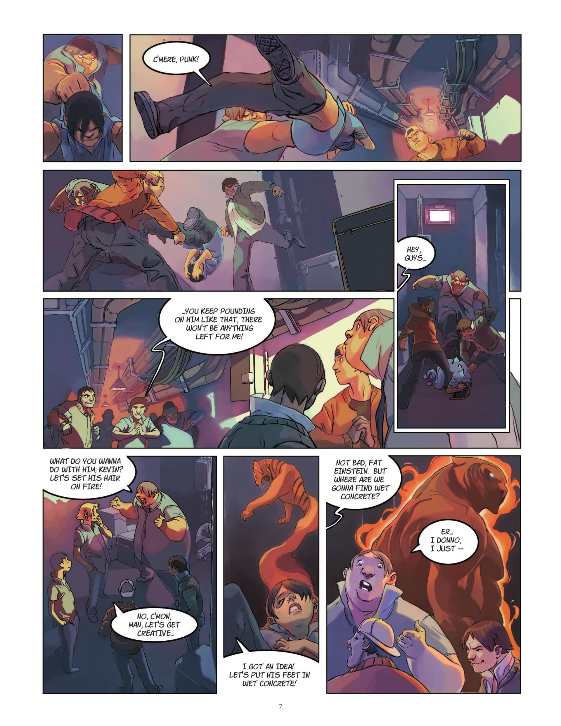 <{ $series->title }} issue 1 - Page 8