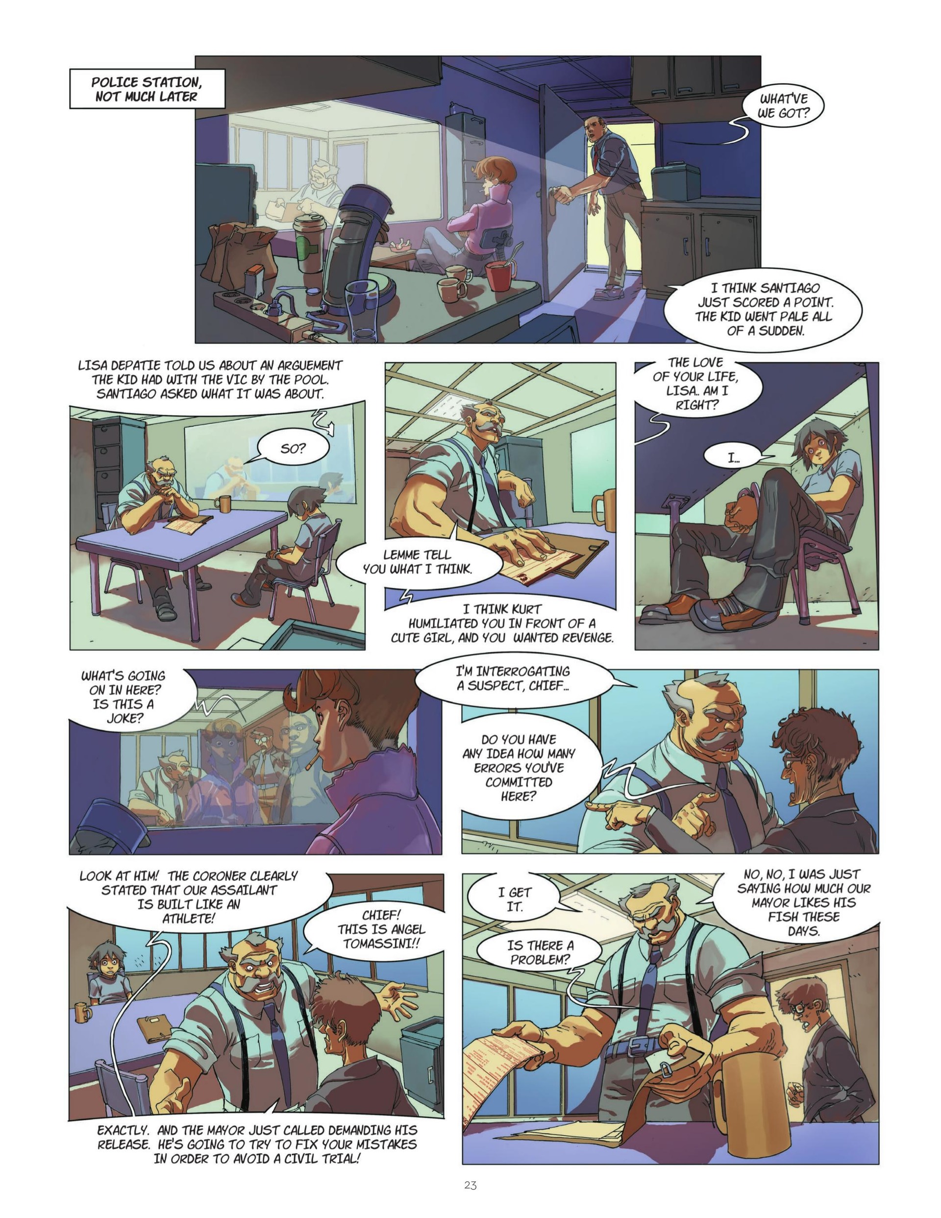 <{ $series->title }} issue 1 - Page 24