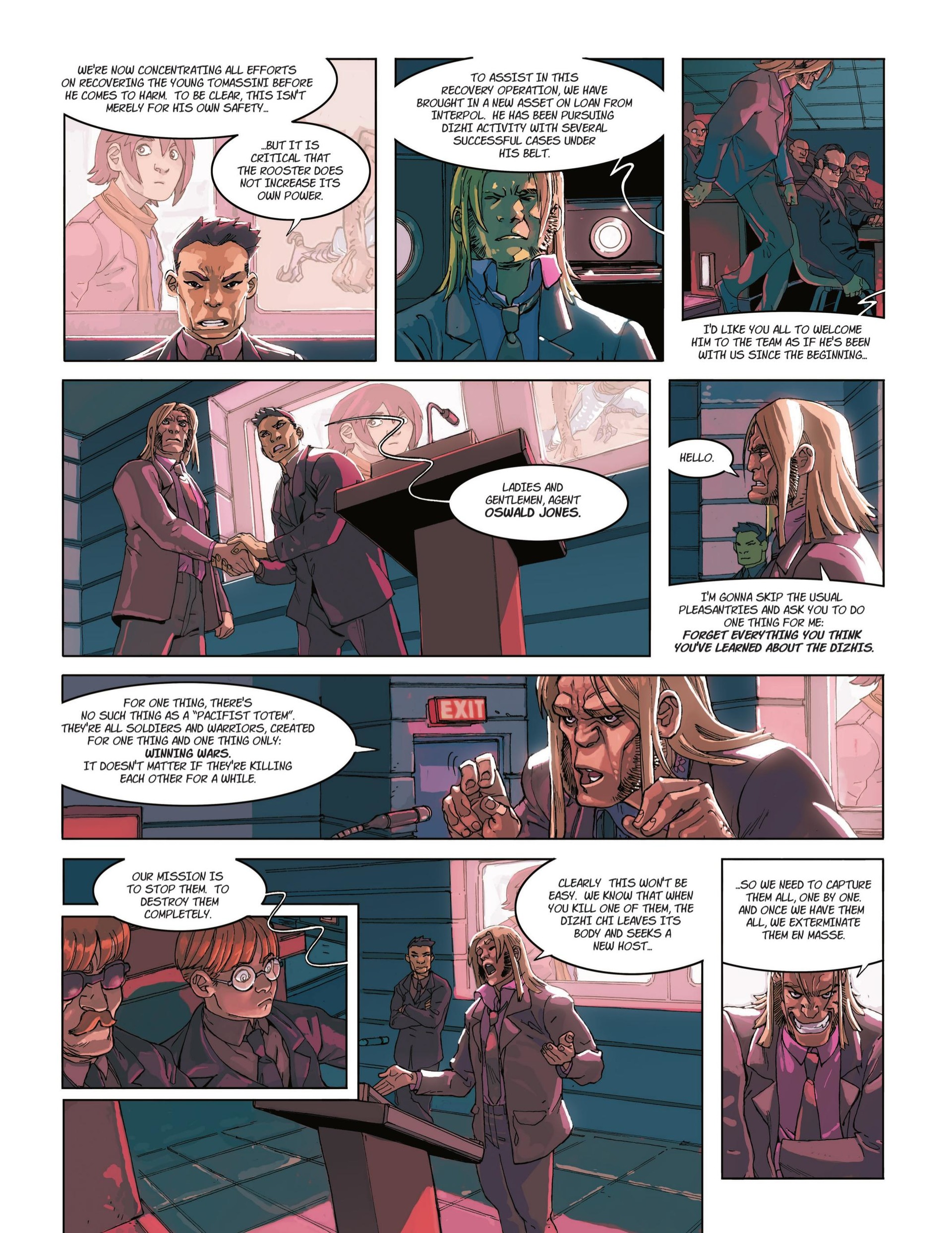 <{ $series->title }} issue 1 - Page 64