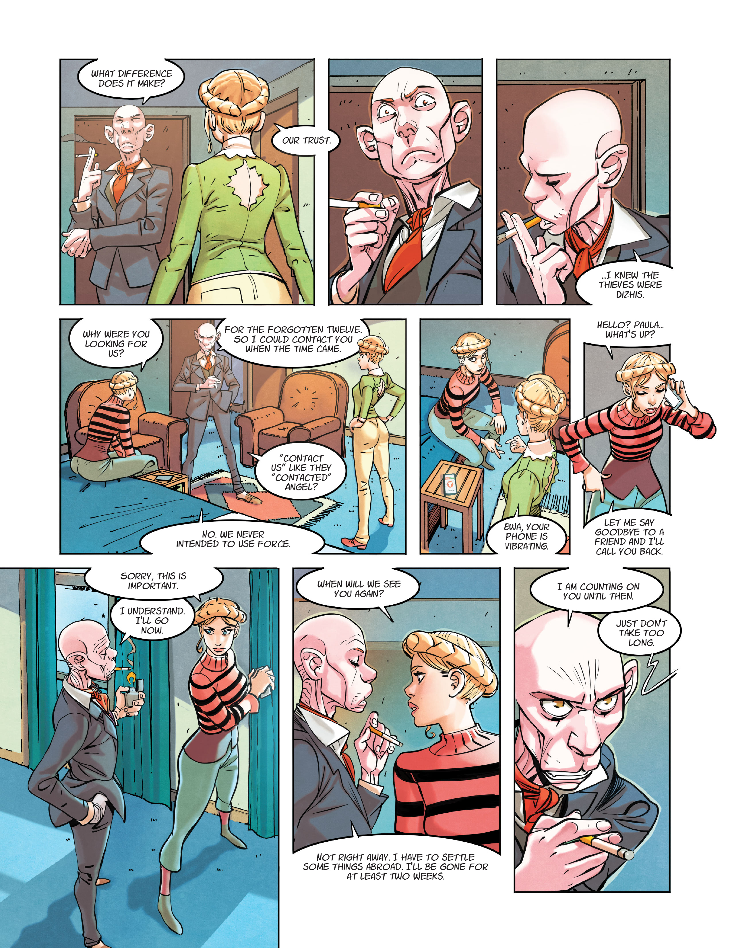 <{ $series->title }} issue 3 - Page 12