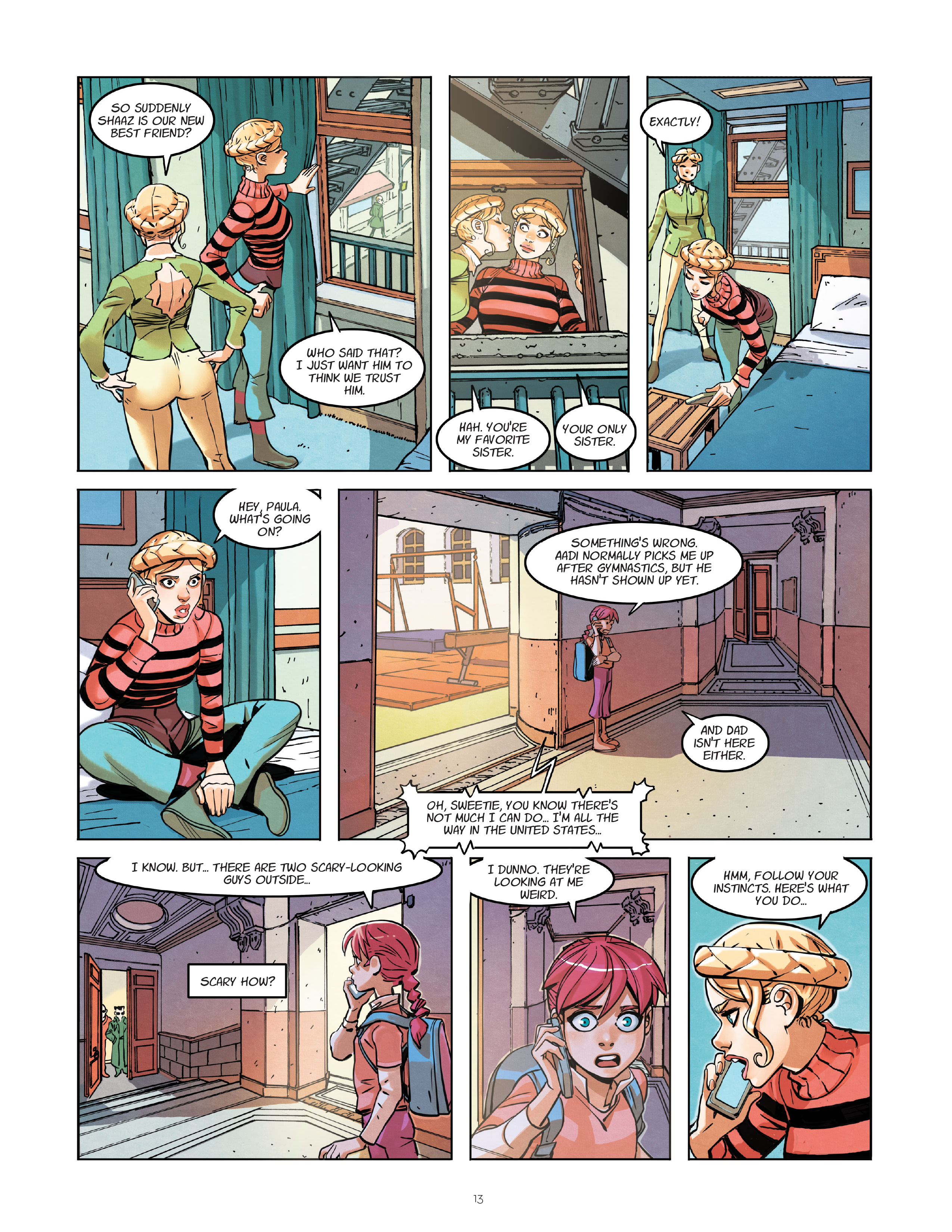 <{ $series->title }} issue 3 - Page 13