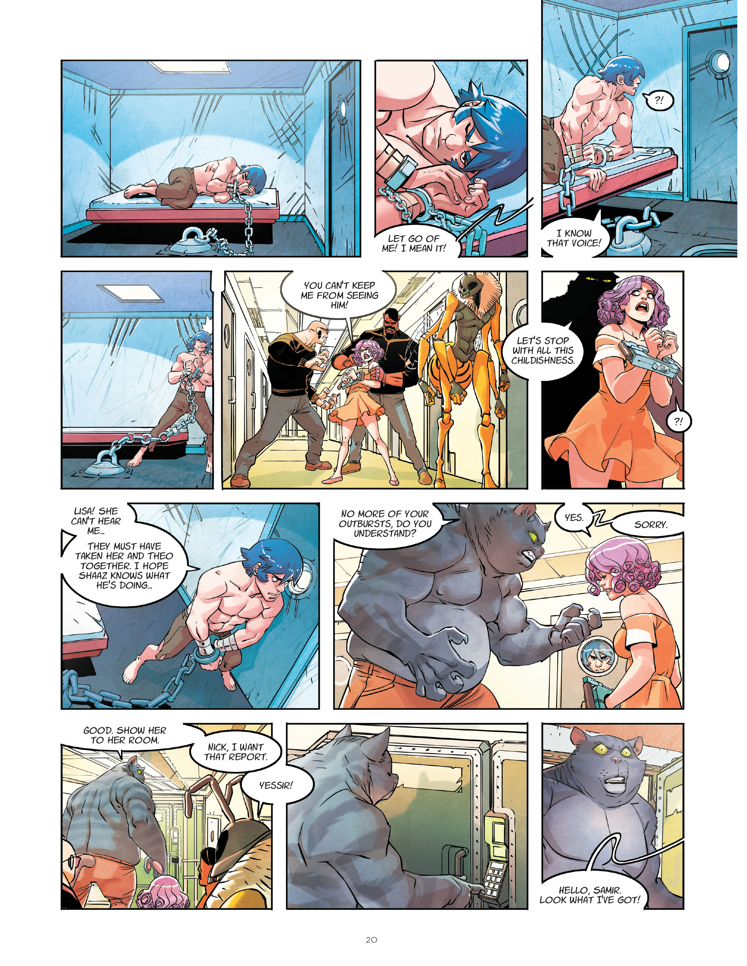 <{ $series->title }} issue 3 - Page 20