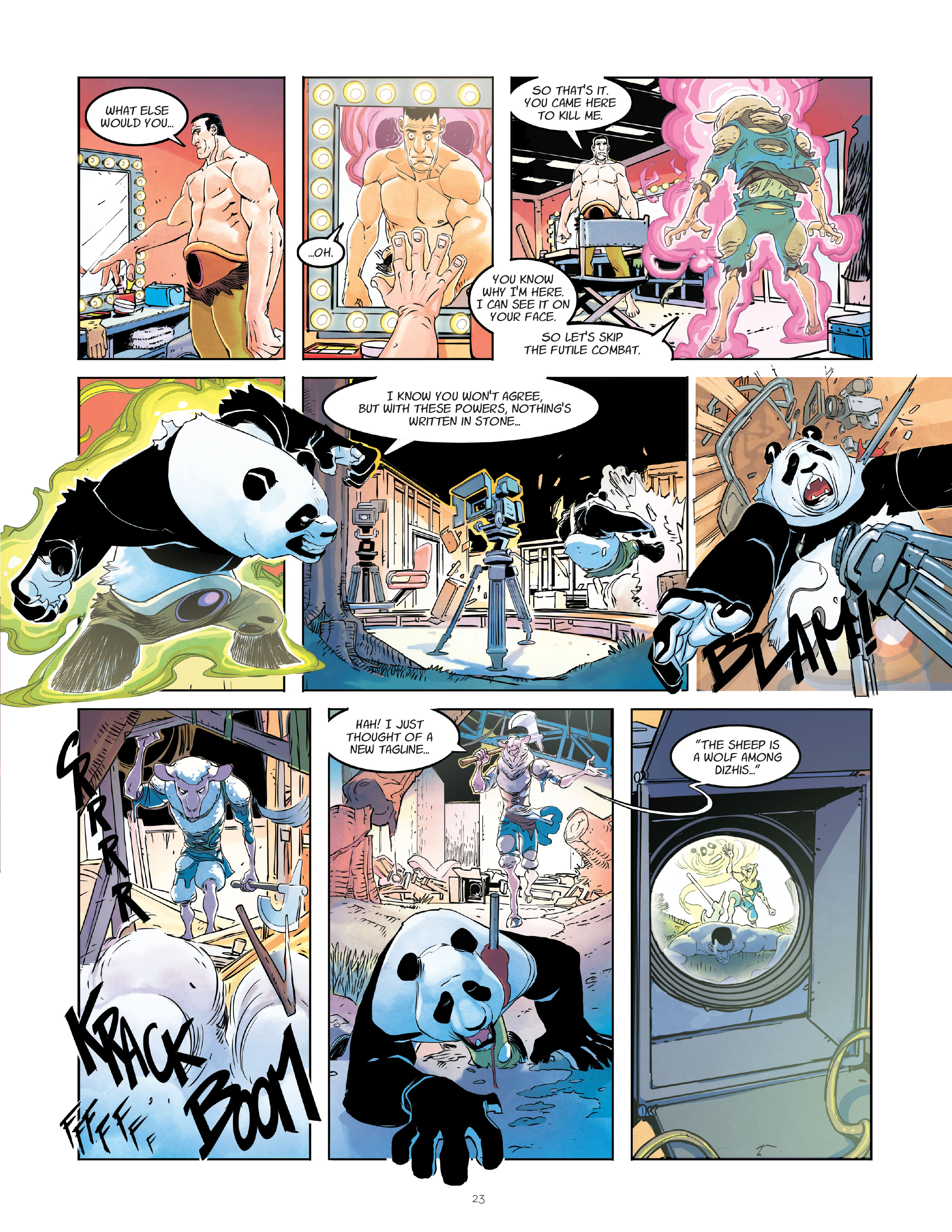 <{ $series->title }} issue 3 - Page 23