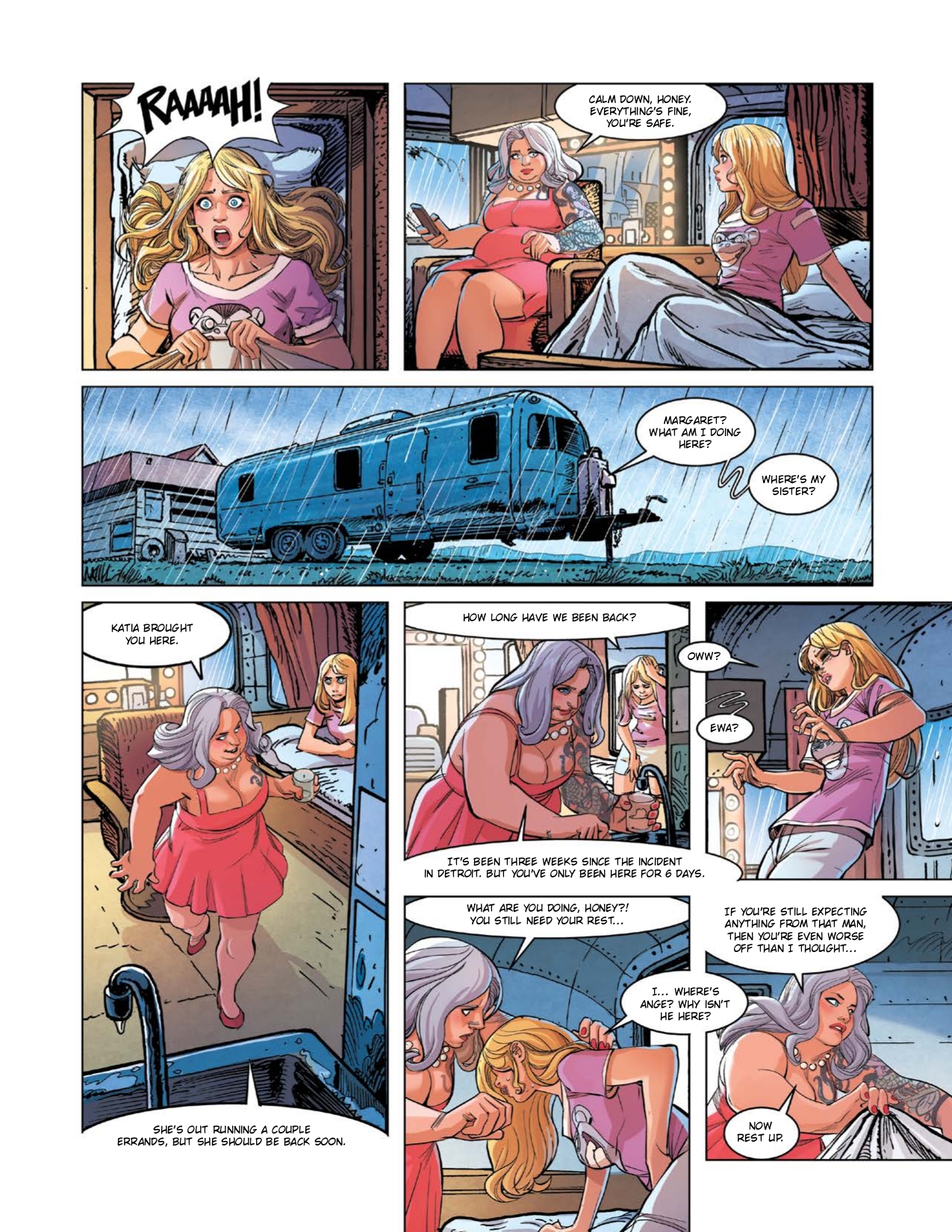 <{ $series->title }} issue 4 - Page 9