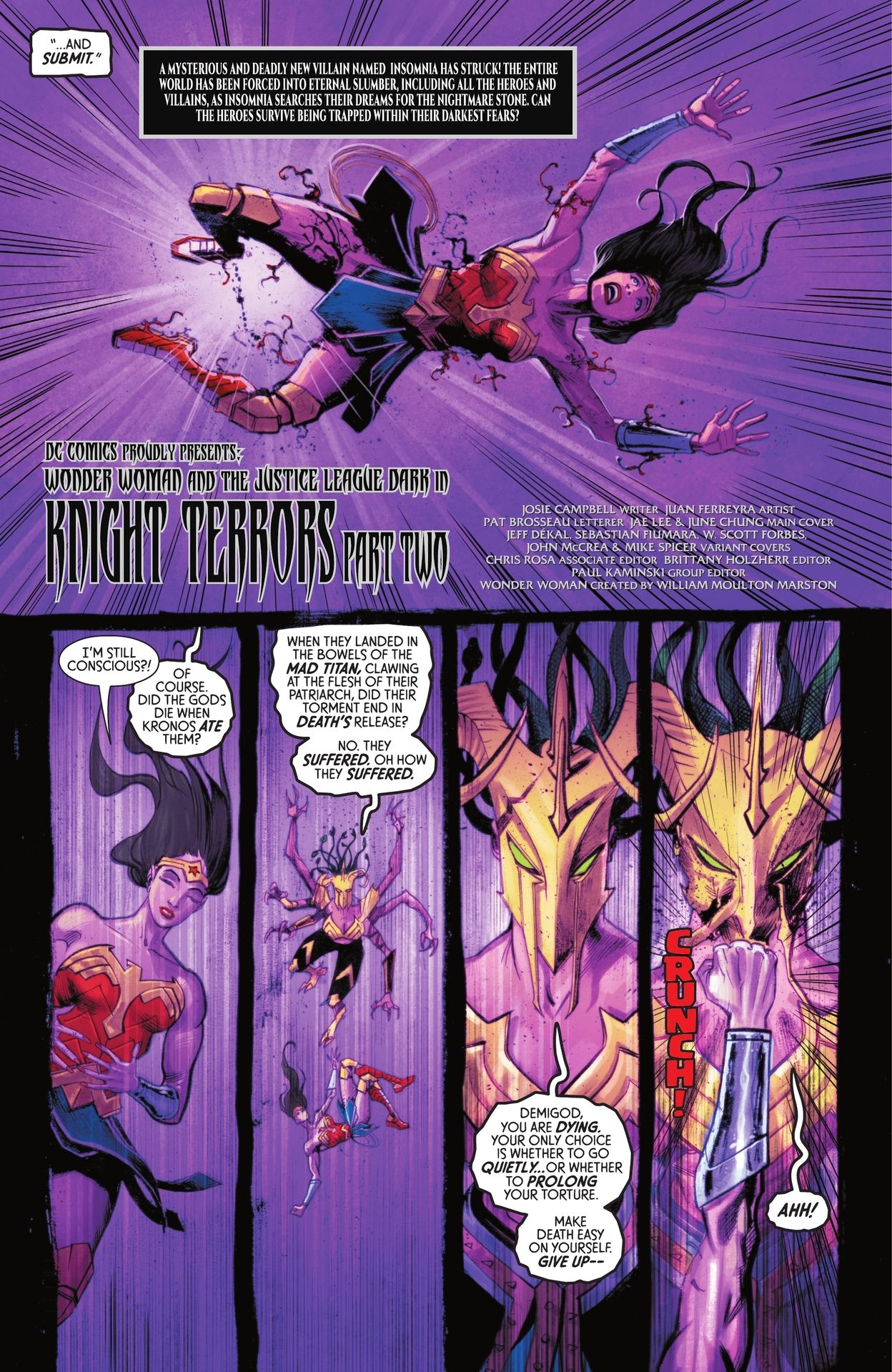 Knight Terrors: Wonder Woman (2023-) issue 2 - Page 4