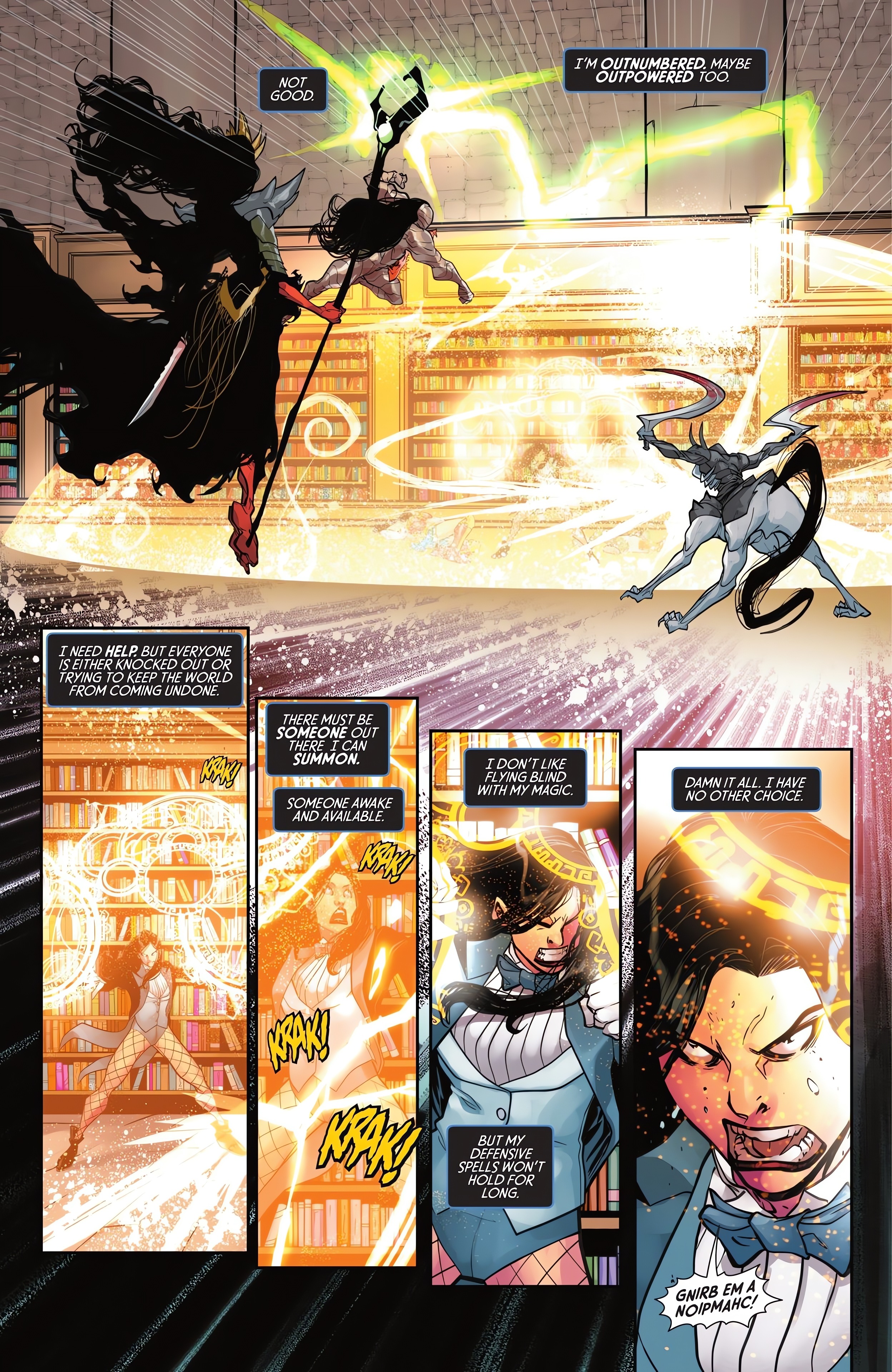 Knight Terrors: Zatanna (2023-) issue 1 - Page 6