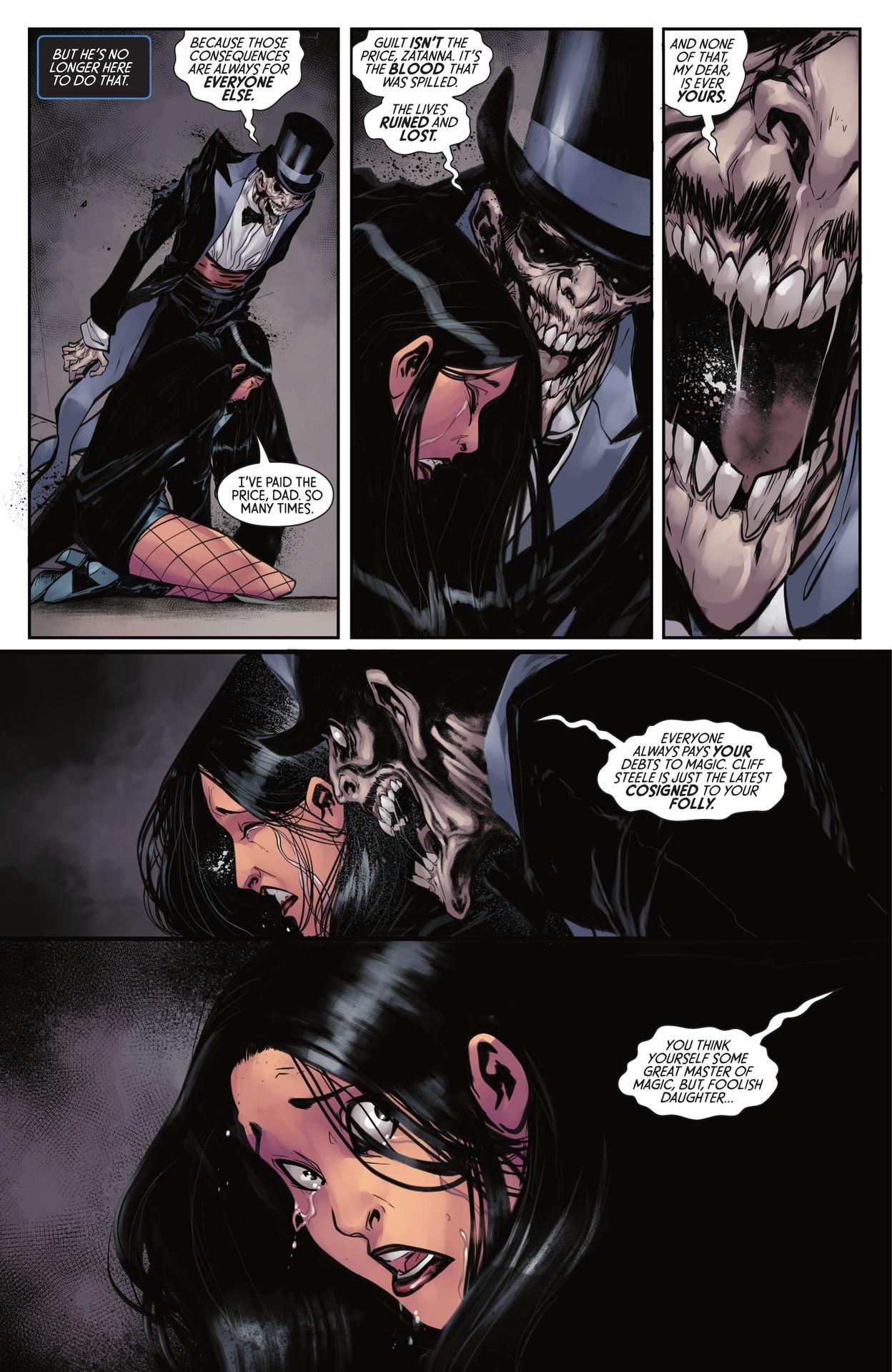 Knight Terrors: Zatanna (2023-) issue 2 - Page 12