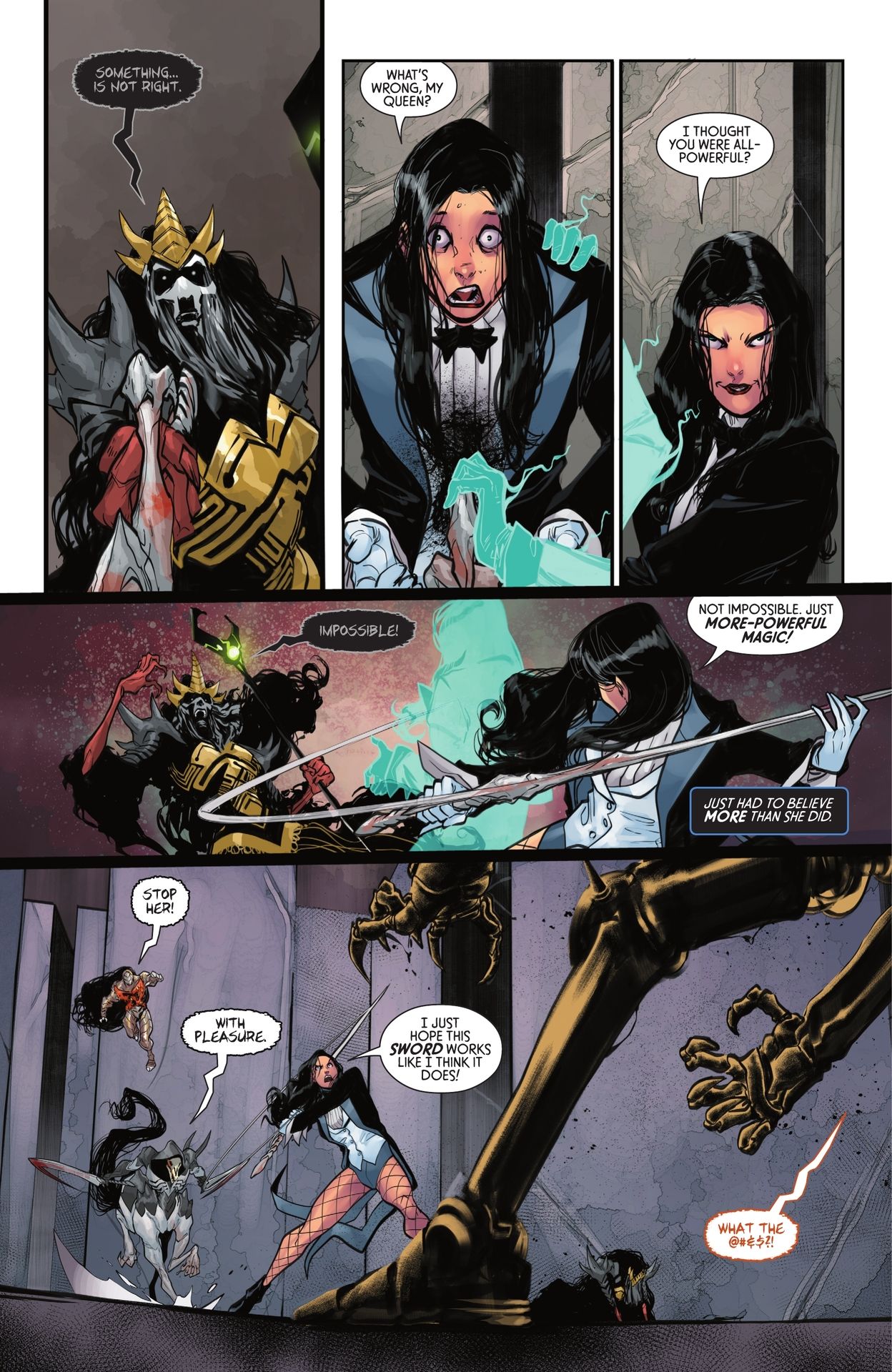 Knight Terrors: Zatanna (2023-) issue 2 - Page 18