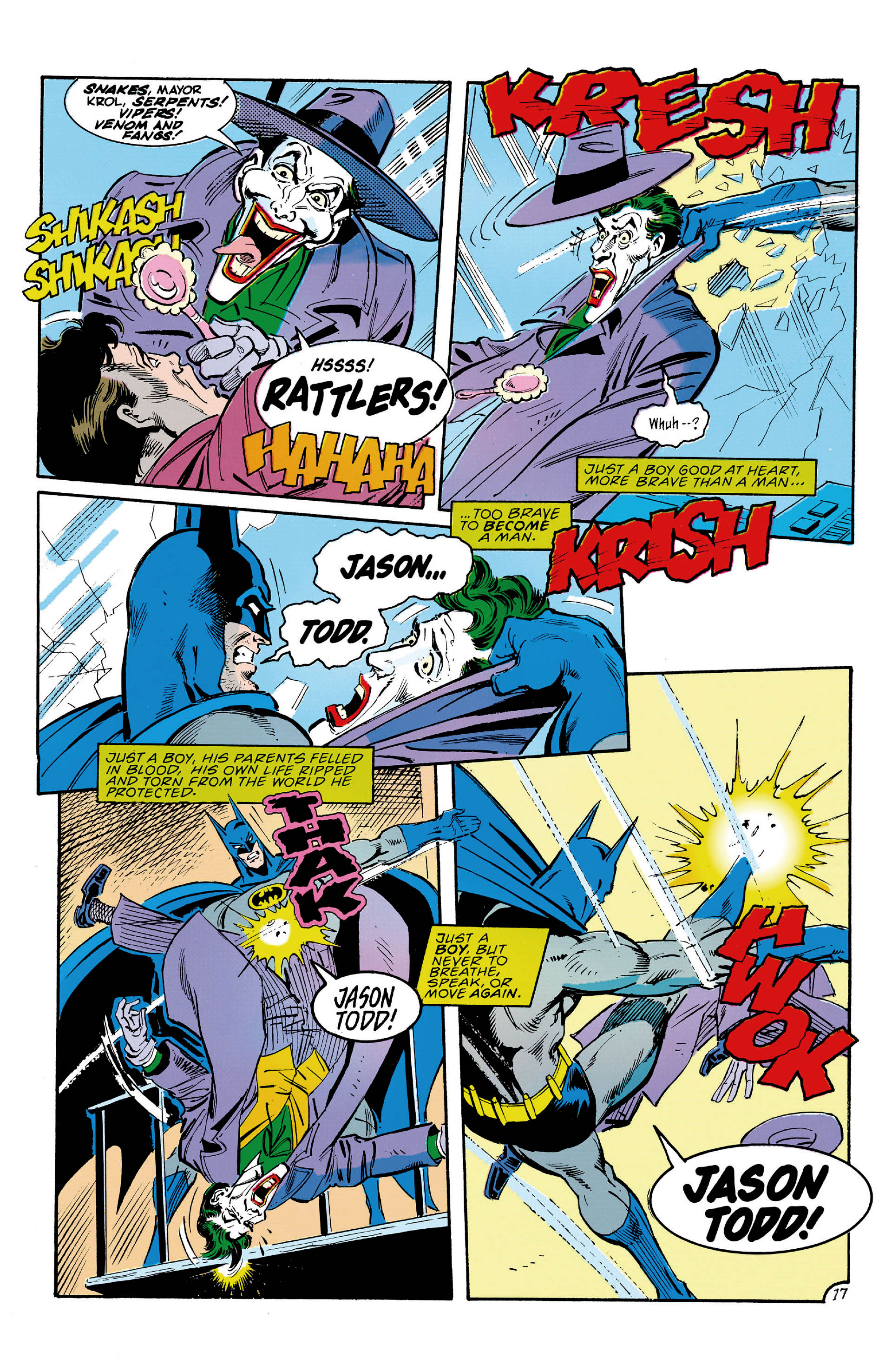 <{ $series->title }} issue 22 (KnightFall) - Page 18