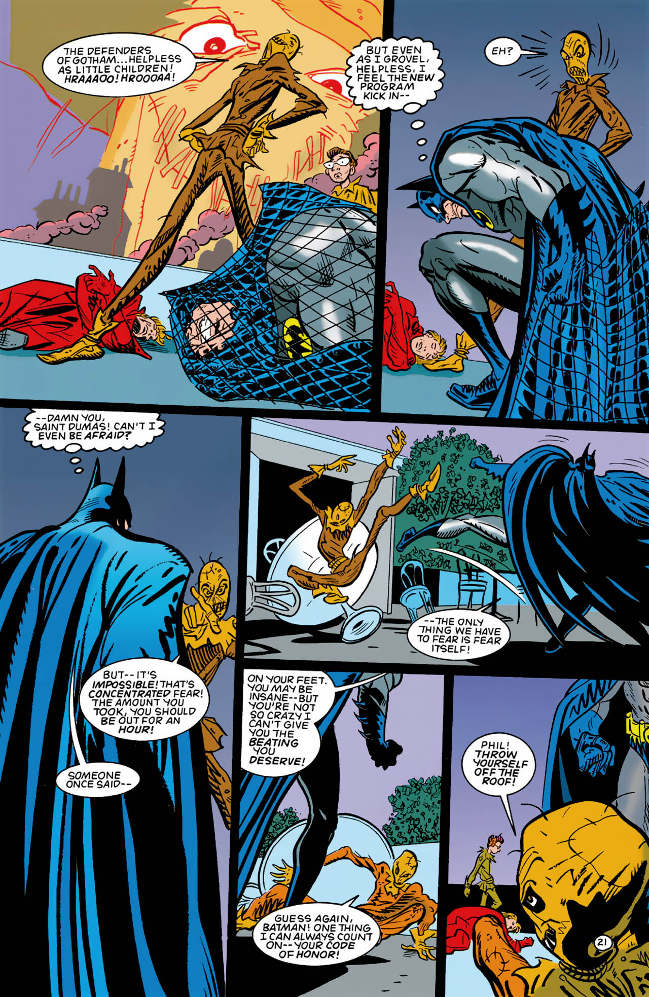 <{ $series->title }} issue 33 (KnightFall) - Page 22