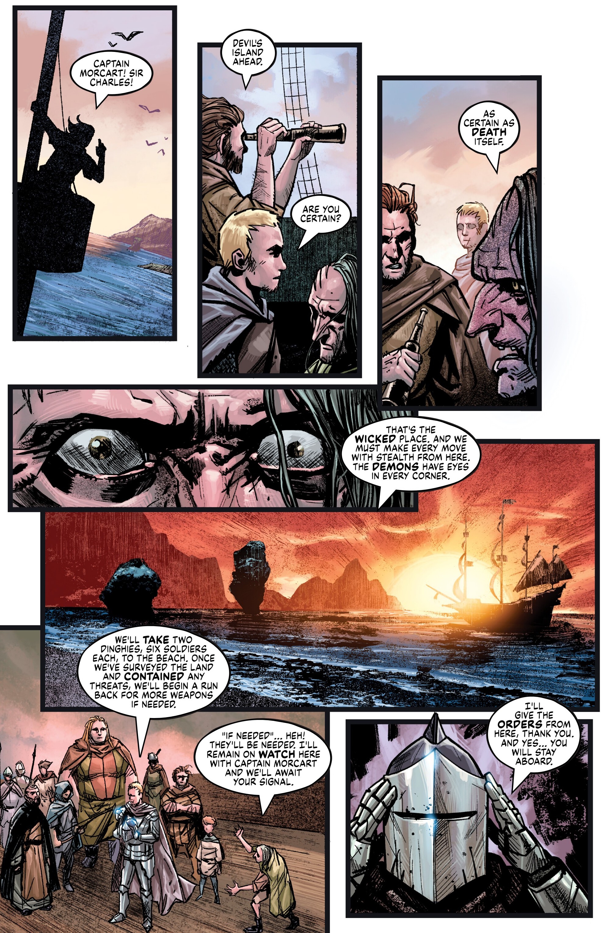 Knights vs Samurai (2024-): Chapter 1 - Page 21