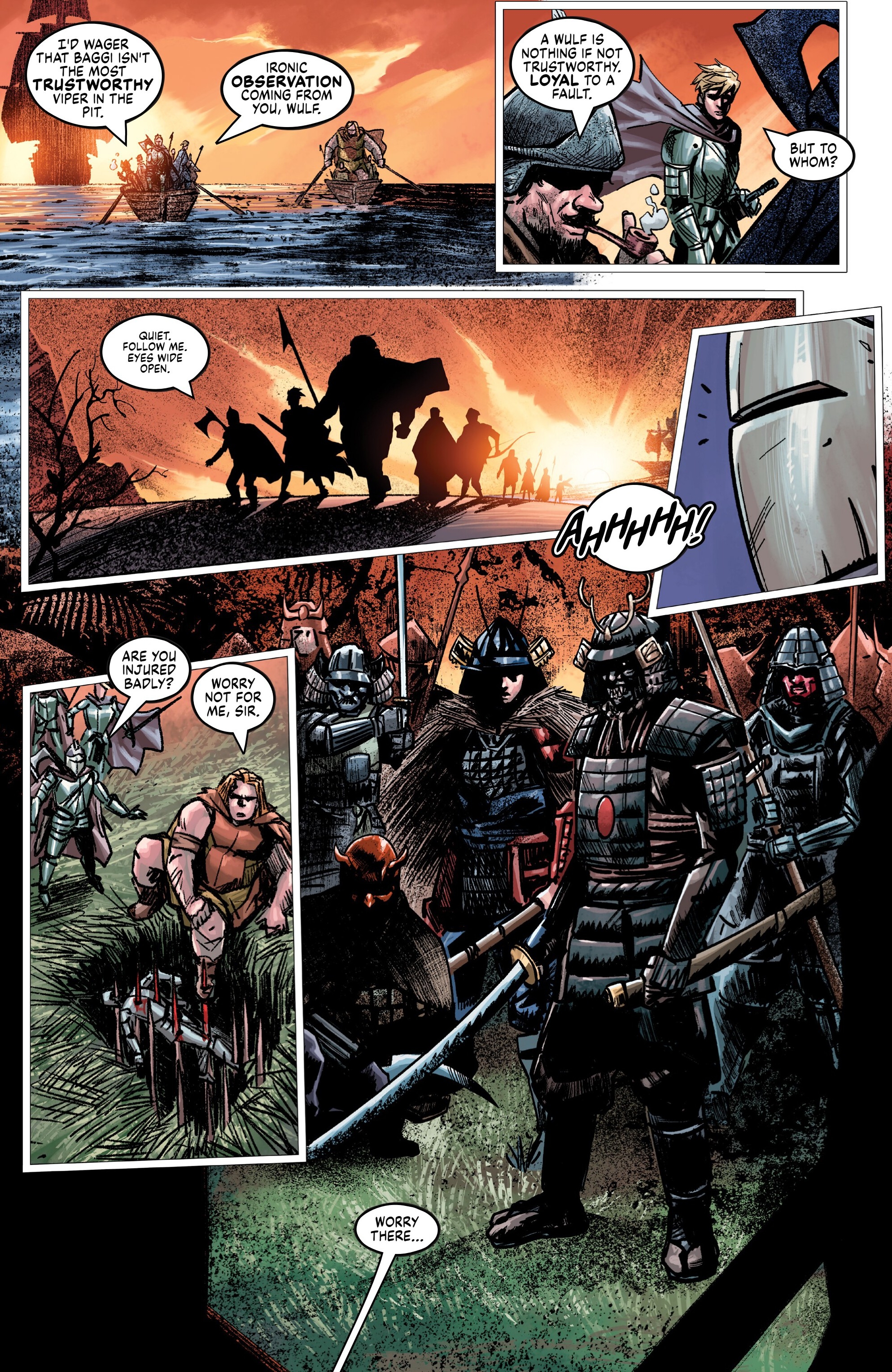 Knights vs Samurai (2024-): Chapter 1 - Page 22