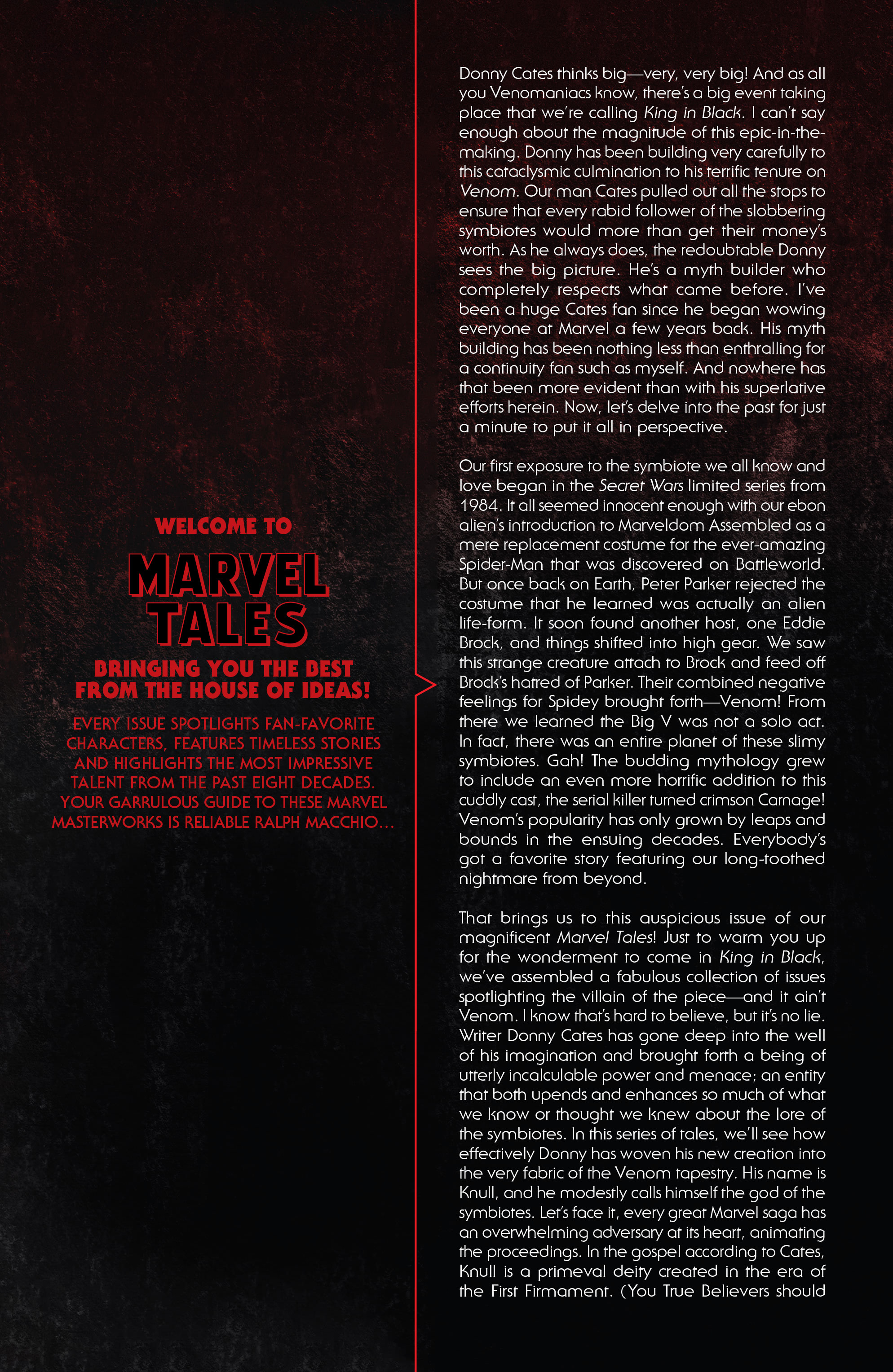 Knull: Marvel Tales (2020): Chapter 1 - Page 3