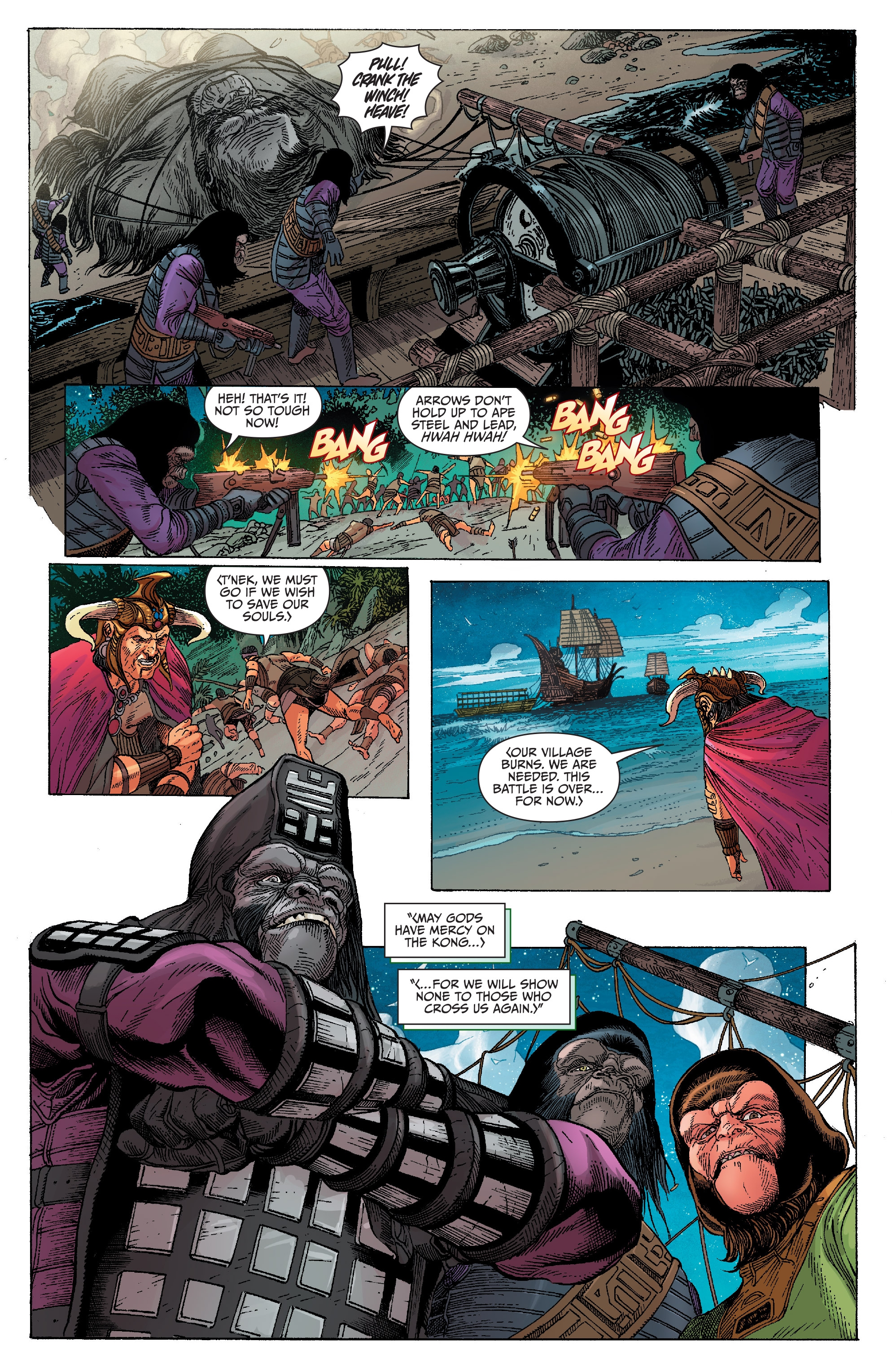 Kong on the Planet of the Apes (2017) issue 3 - Page 22