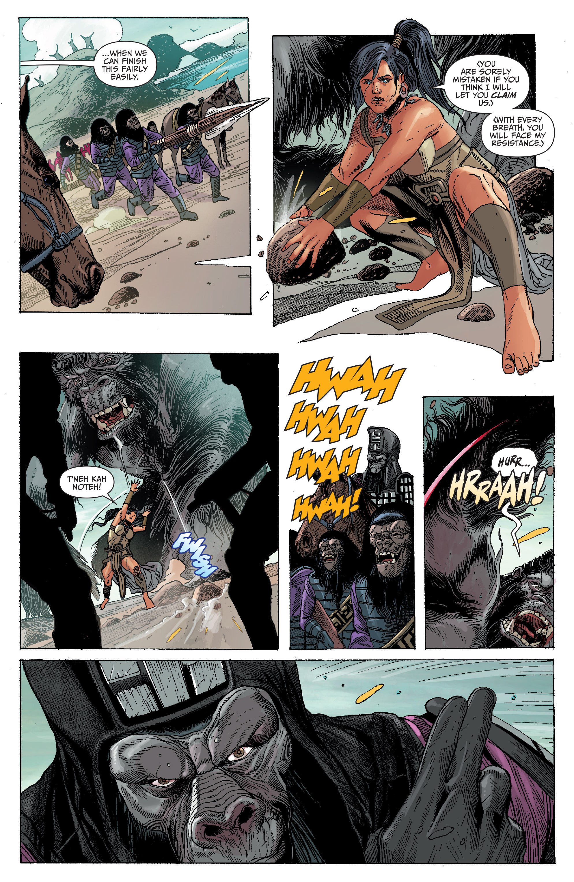 Kong on the Planet of the Apes (2017) issue 6 - Page 6