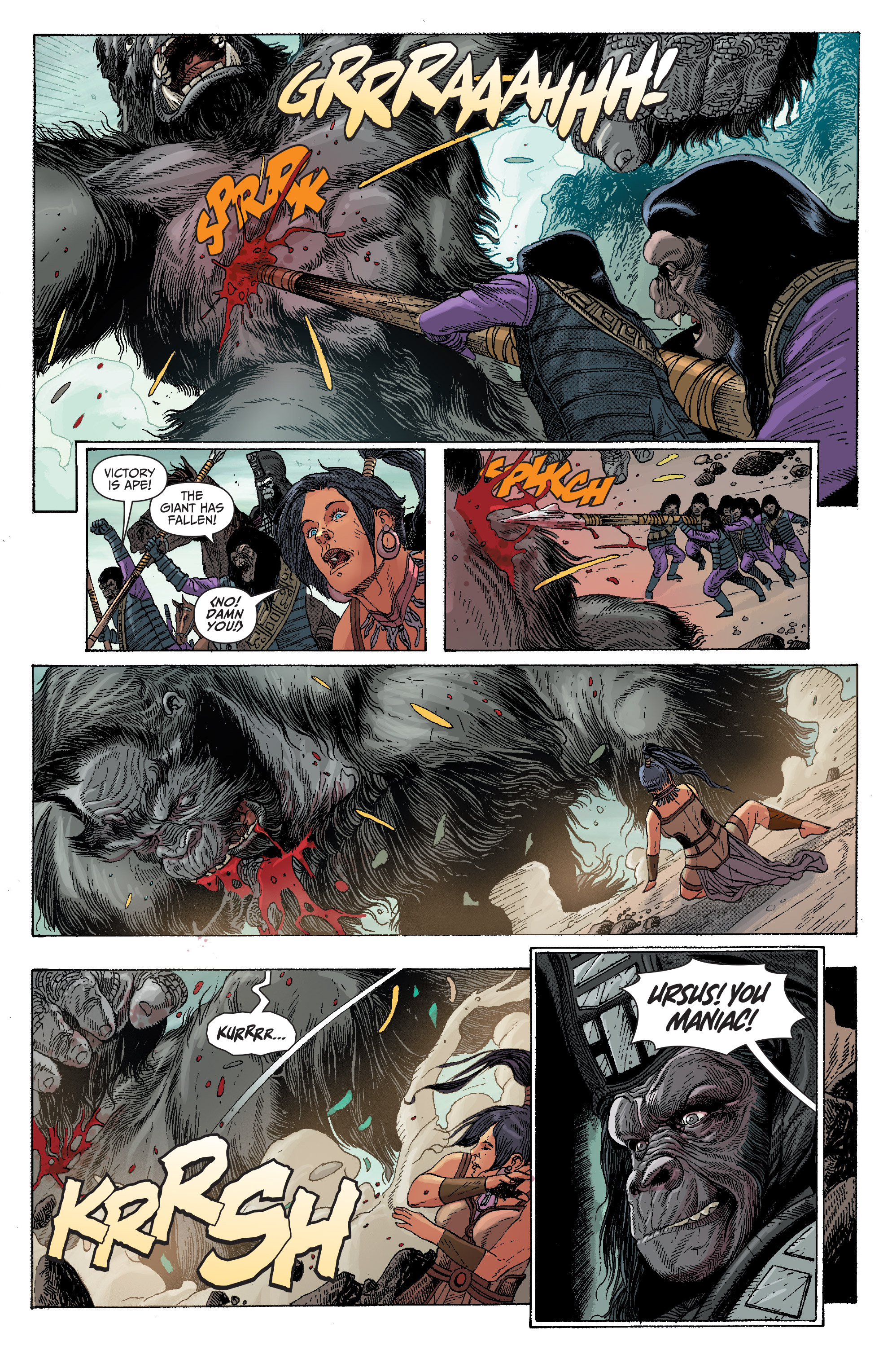 Kong on the Planet of the Apes (2017) issue 6 - Page 7