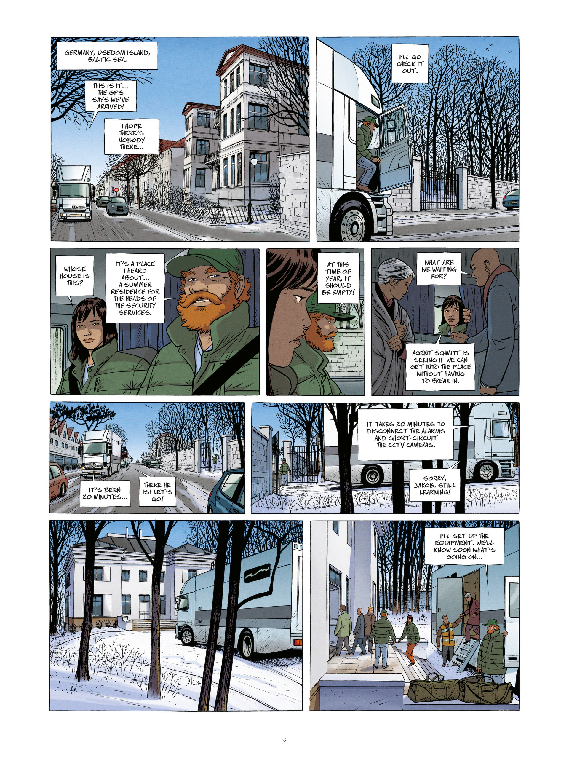 <{ $series->title }} issue 3 - Page 9