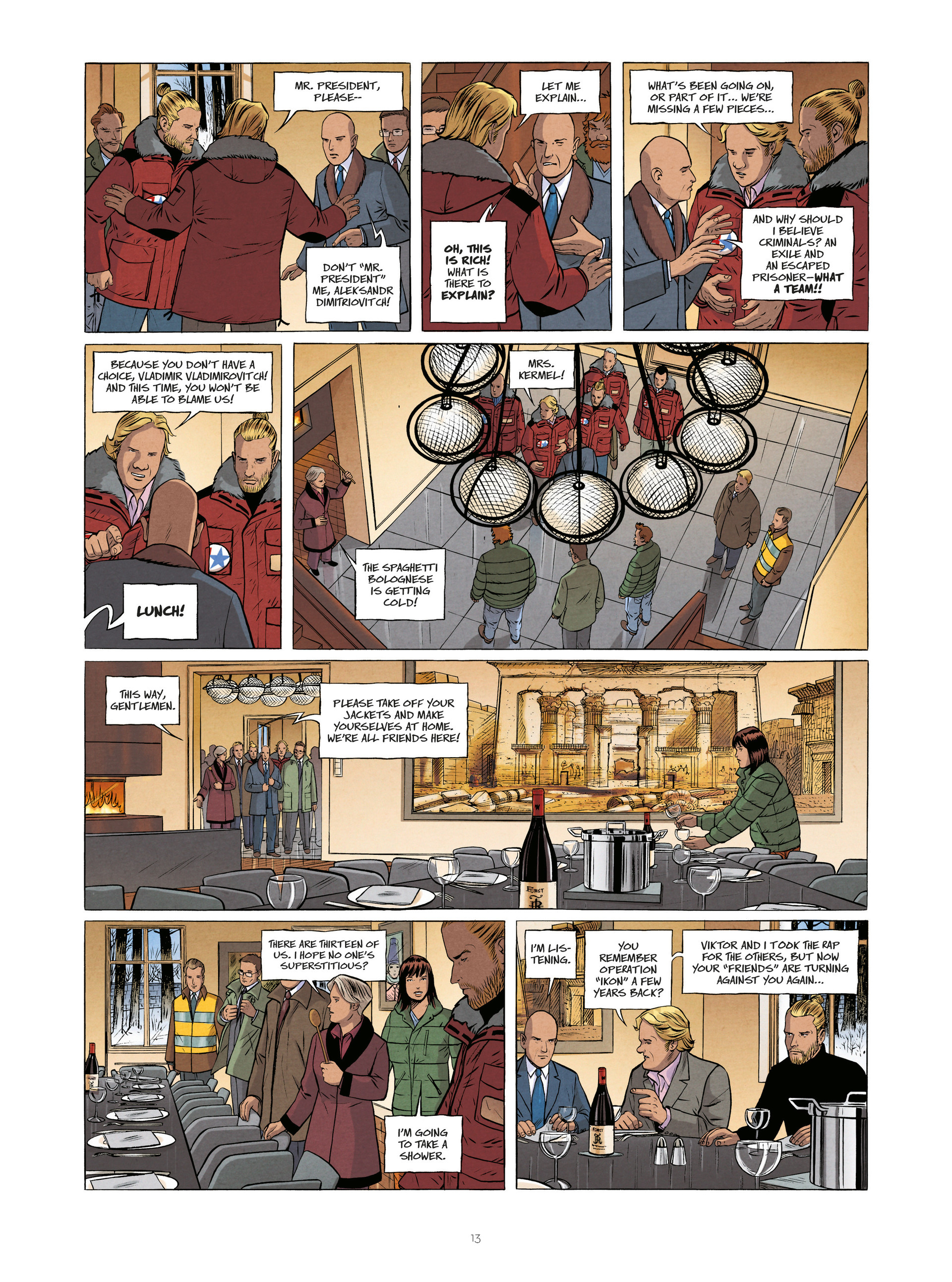 <{ $series->title }} issue 3 - Page 13