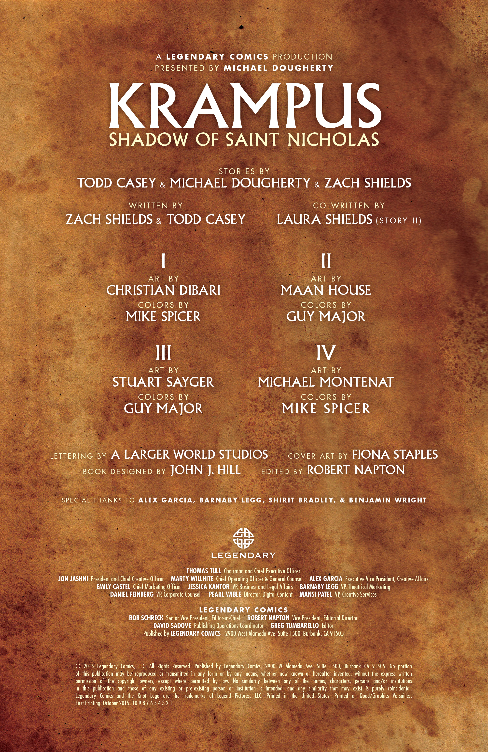 Krampus: Shadow of Saint Nicholas (2015): Chapter 1 - Page 3