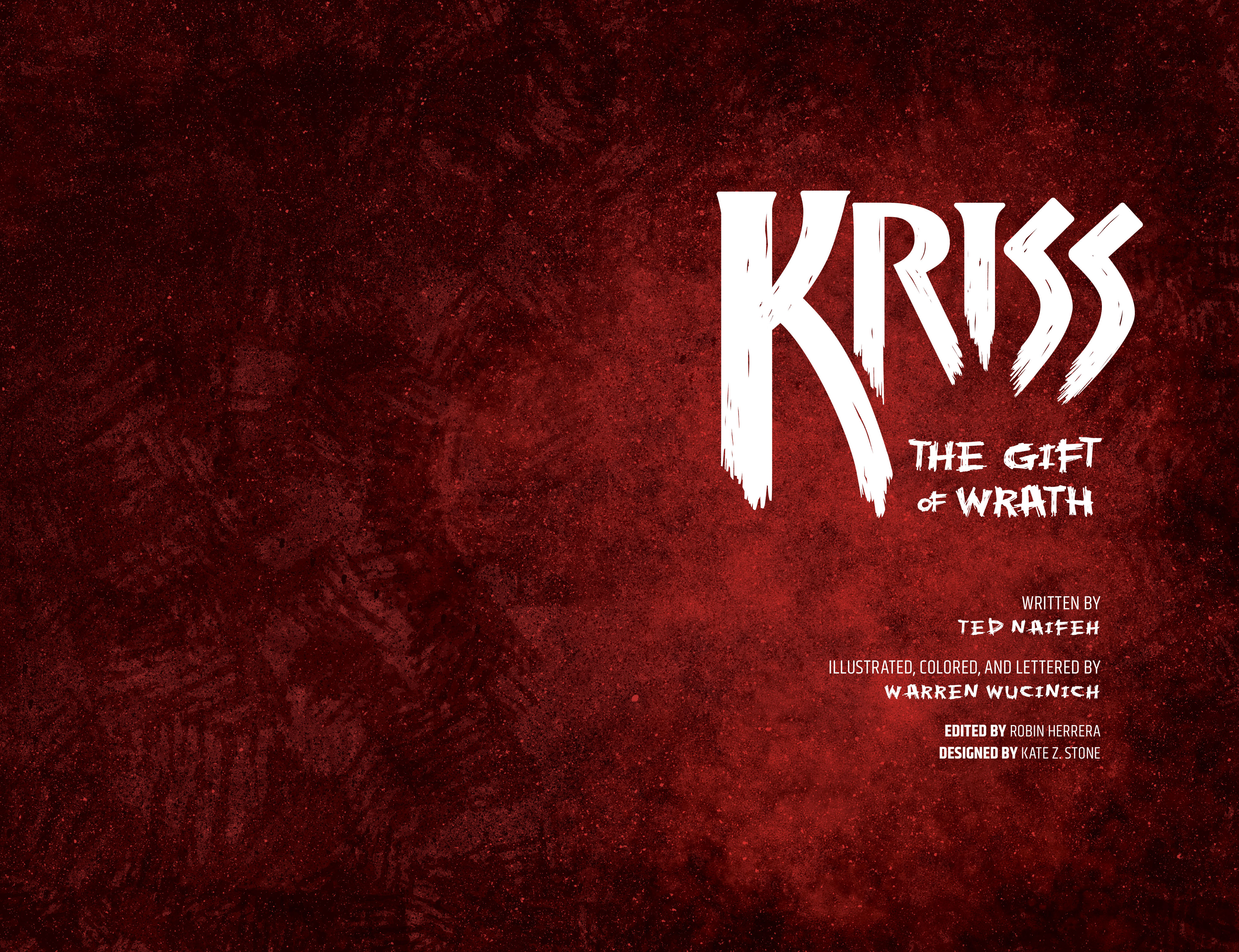 Kriss: The Gift of Wrath (2019): Chapter TPB - Page 3