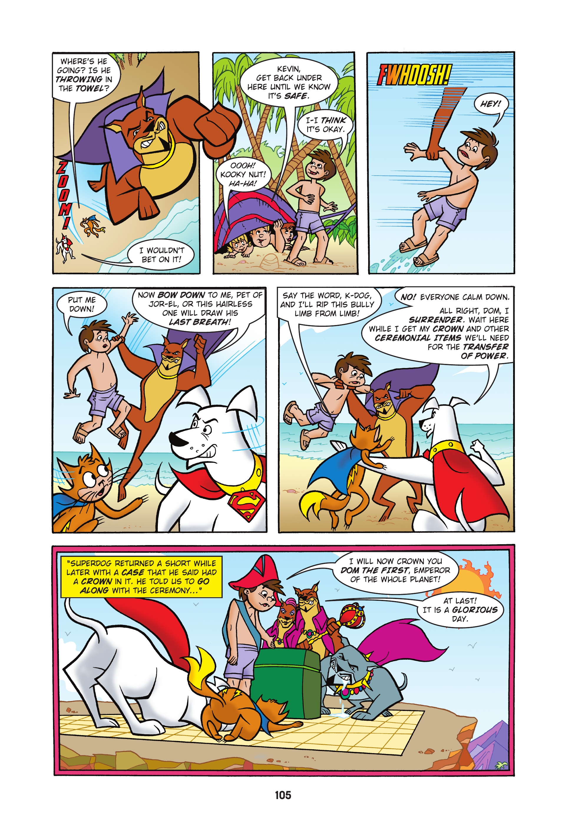 Krypto the Superdog (2021) issue TPB - Page 105