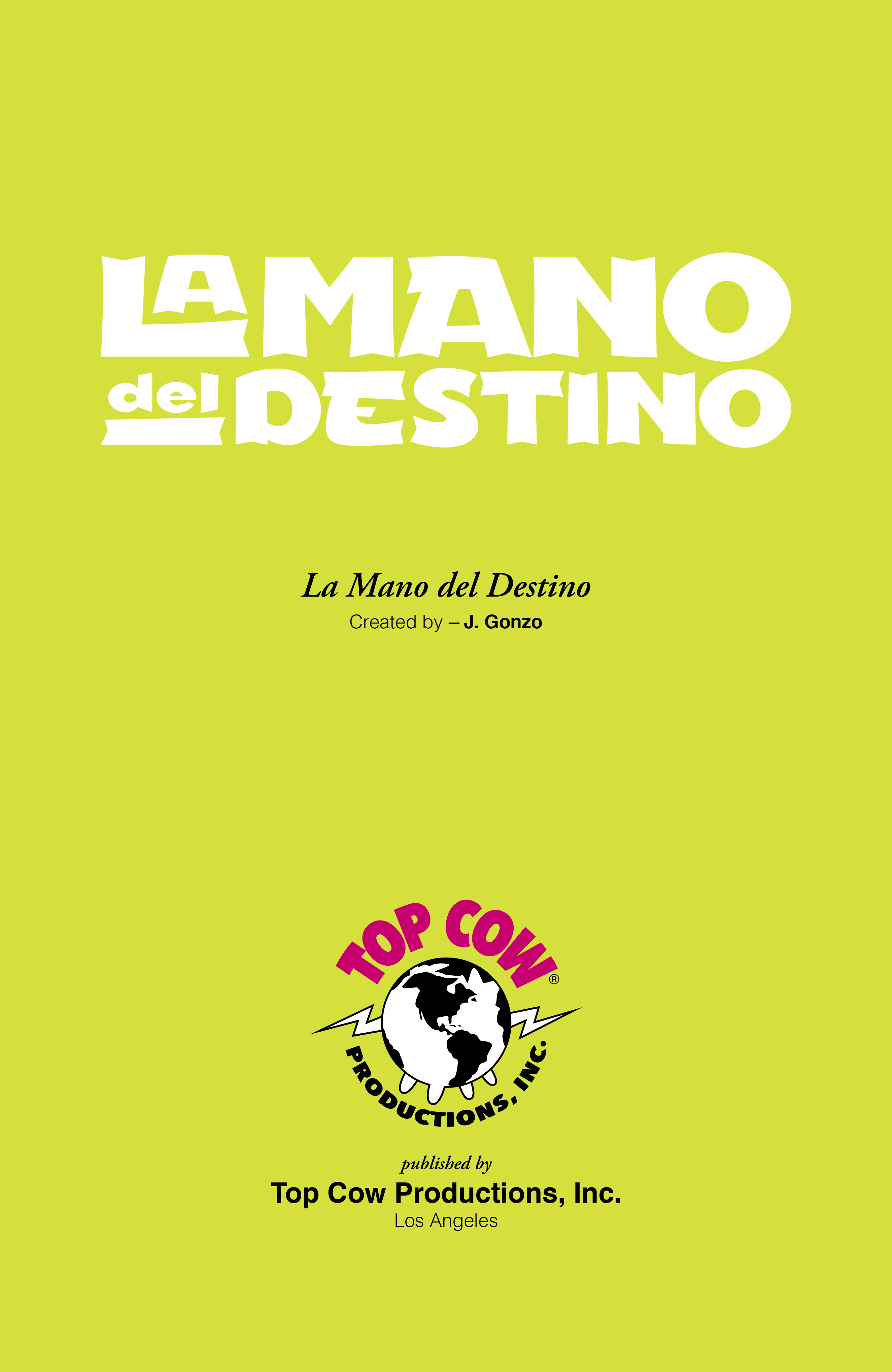 La Mano Del Destino (2021): Chapter vol1 - Page 3