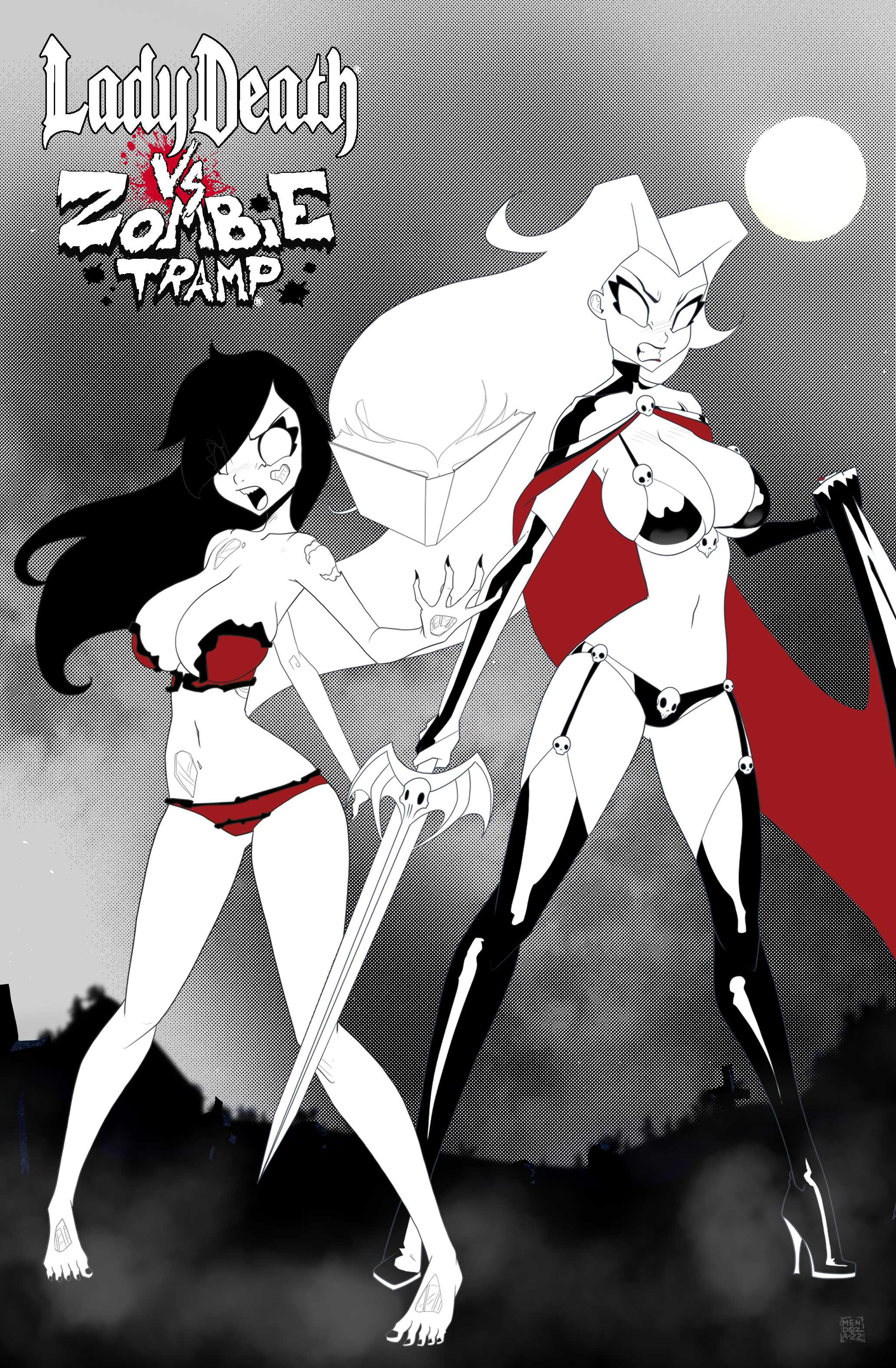 Lady Death vs. Zombie Tramp (2024-): Chapter 1 - Page 2