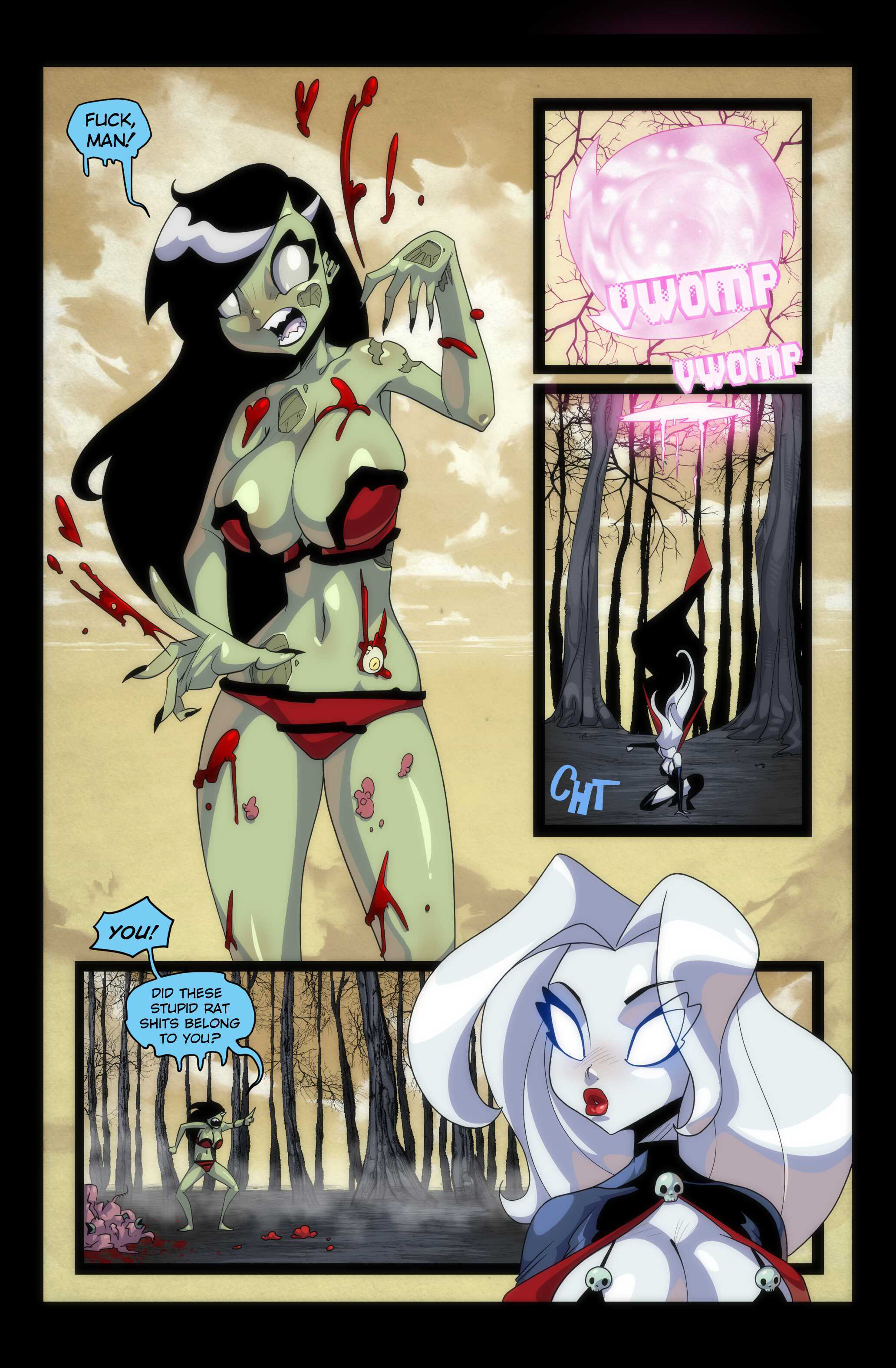 Lady Death vs. Zombie Tramp (2024-) issue 1 - Page 21