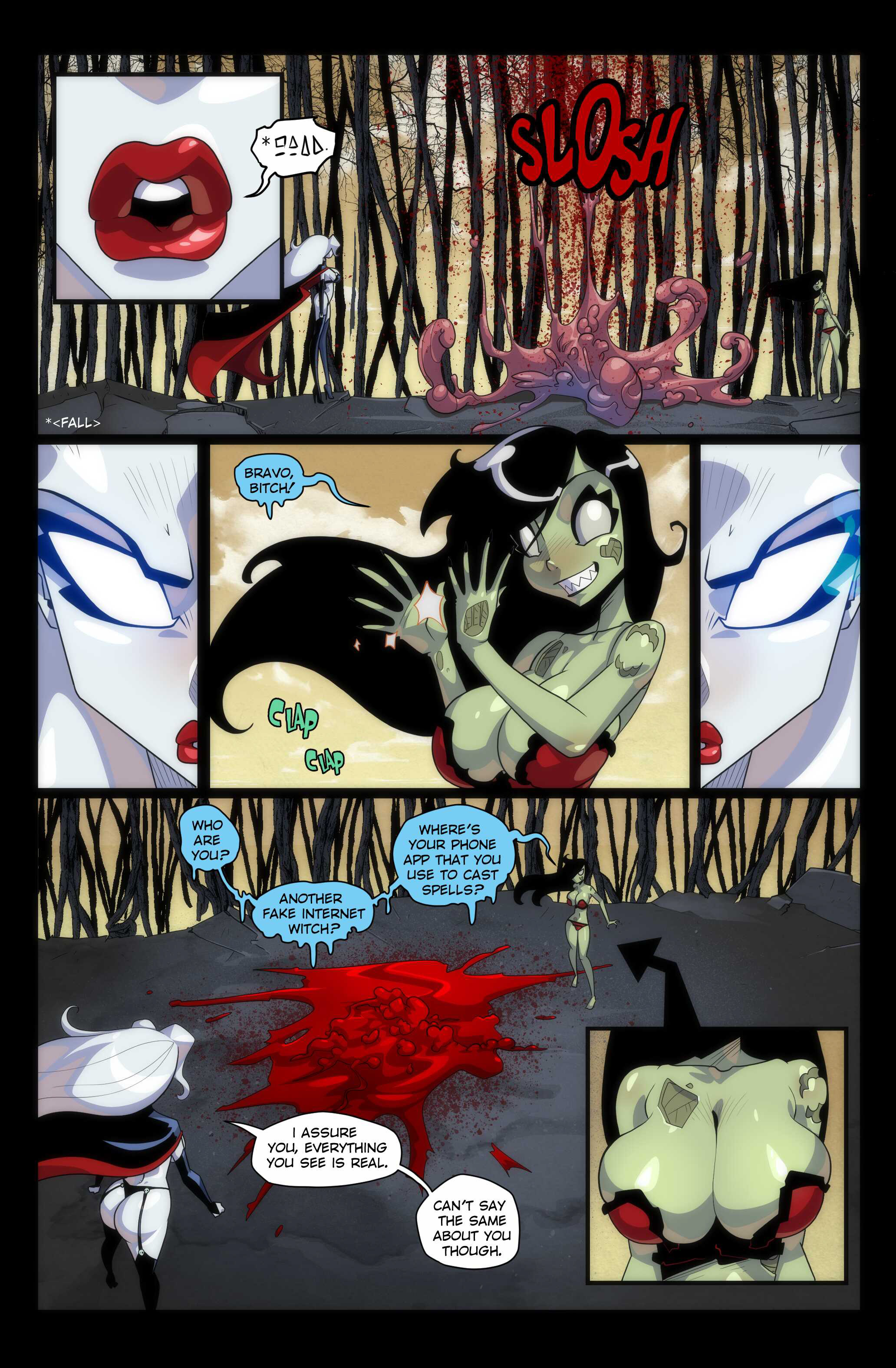 Lady Death vs. Zombie Tramp (2024-) issue 1 - Page 24