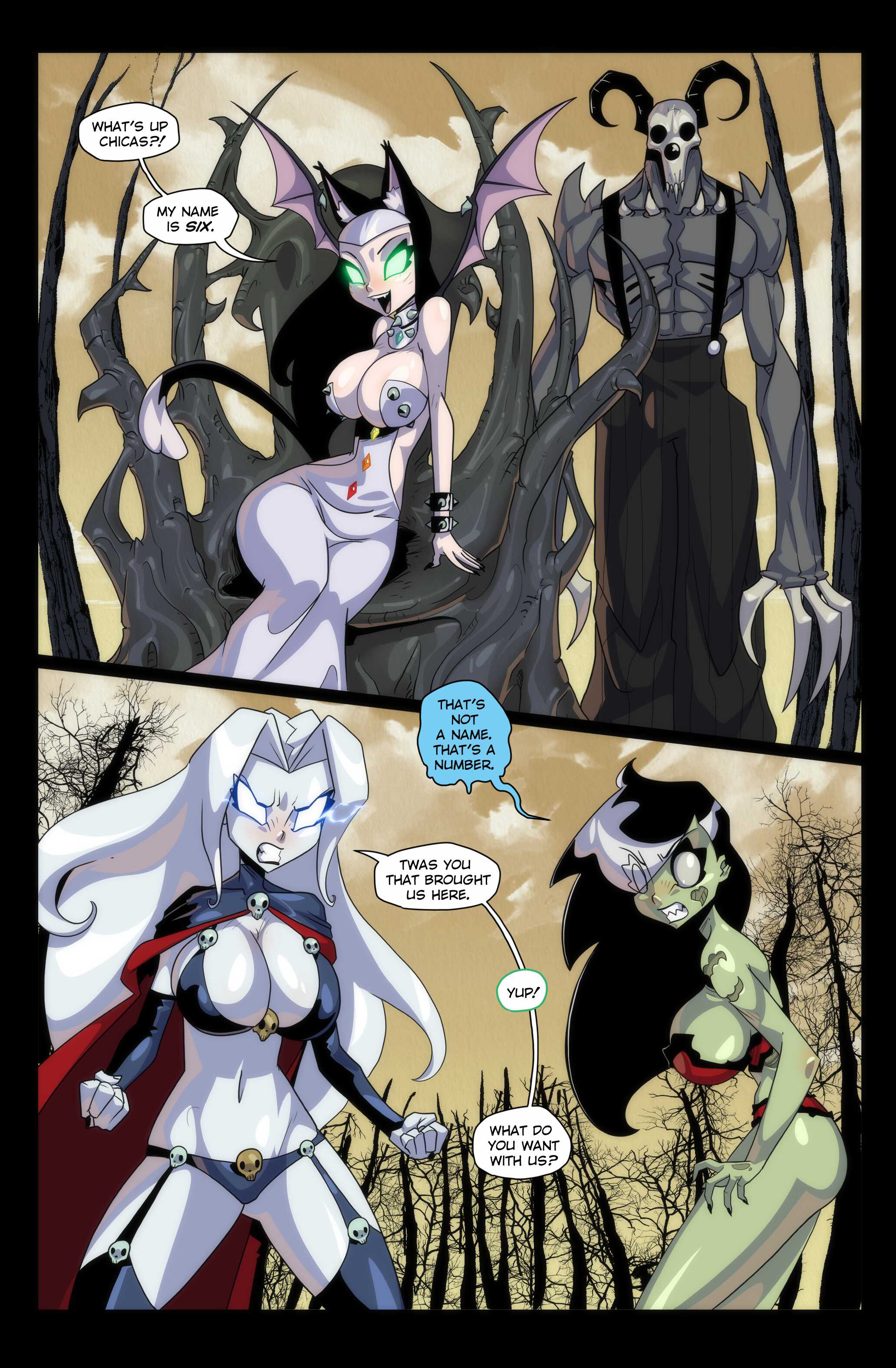 Lady Death vs. Zombie Tramp (2024-) issue 1 - Page 28