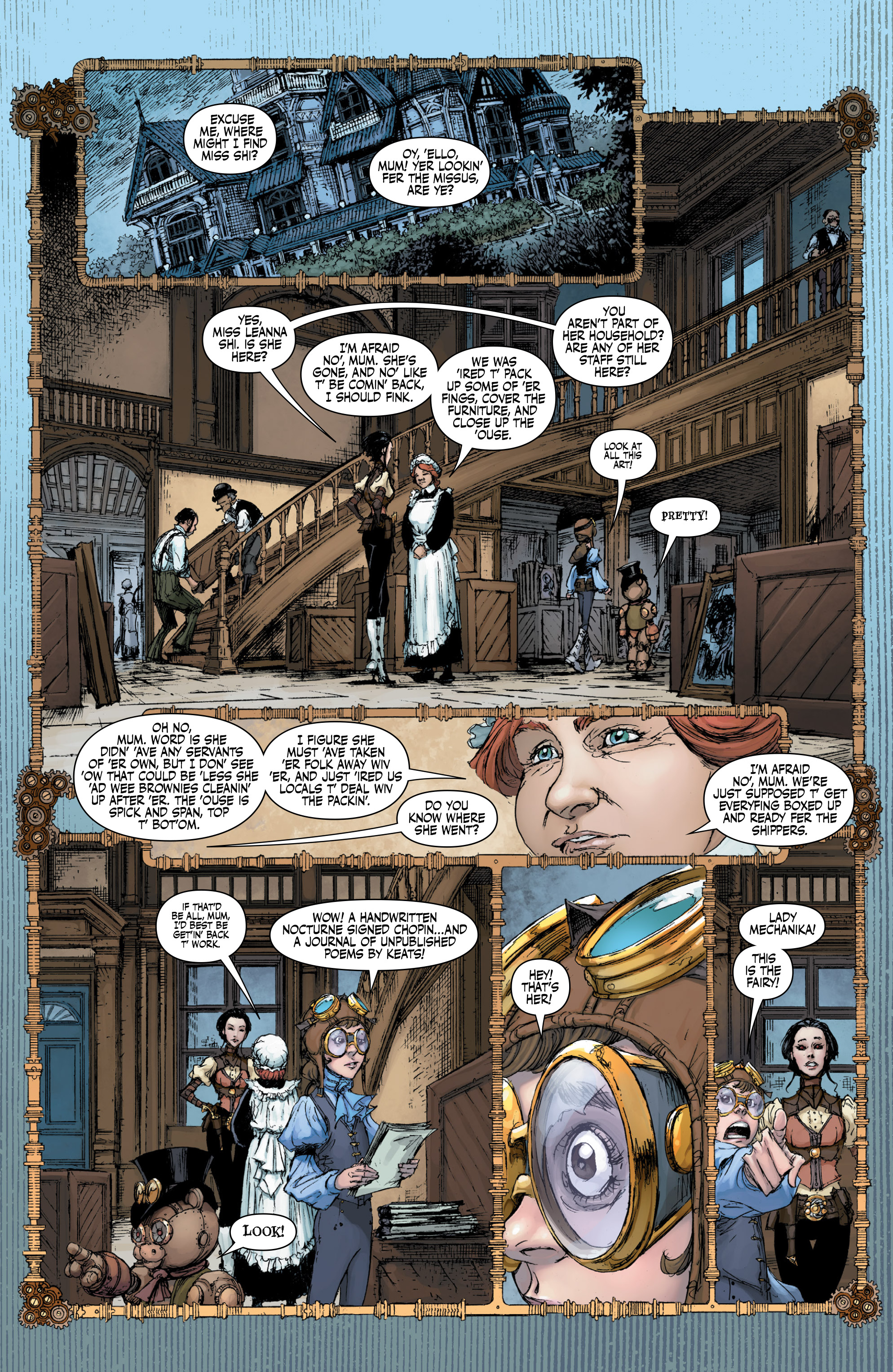 Lady Mechanika: La Belle Dame sans Merci 2018-) issue 3 - Page 6