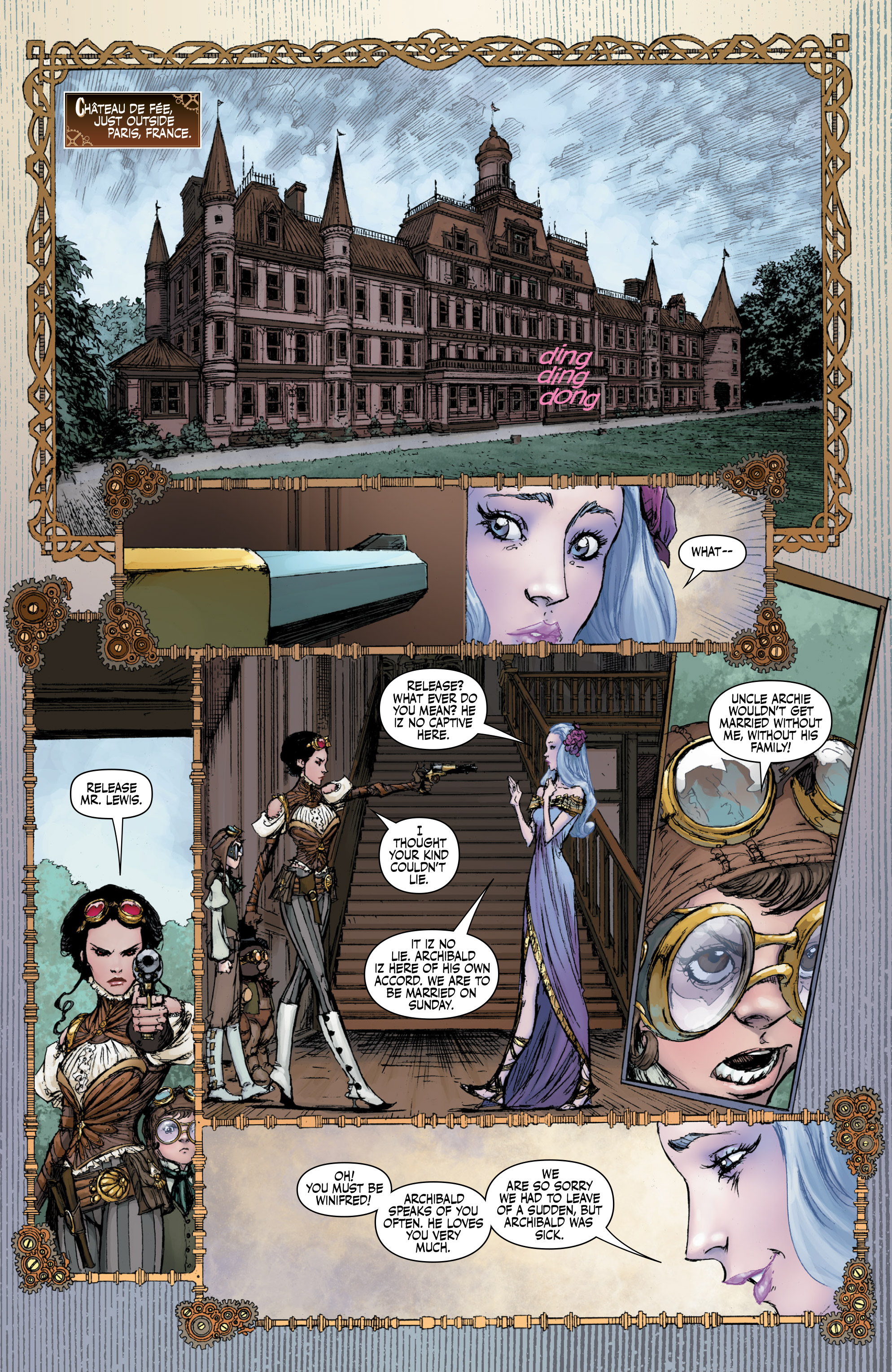 Lady Mechanika: La Belle Dame sans Merci 2018-) issue 3 - Page 14