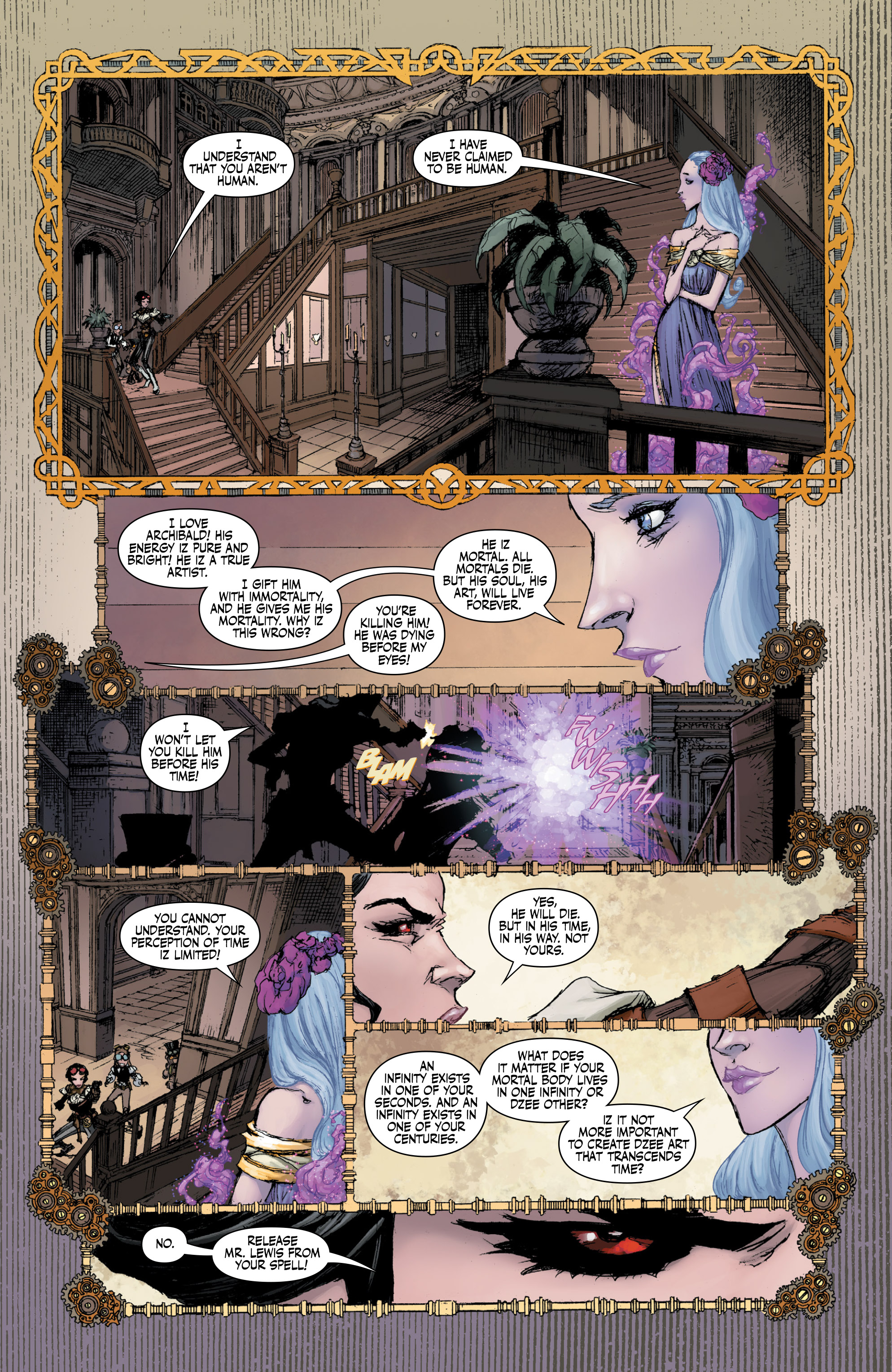 Lady Mechanika: La Belle Dame sans Merci 2018-) issue 3 - Page 16