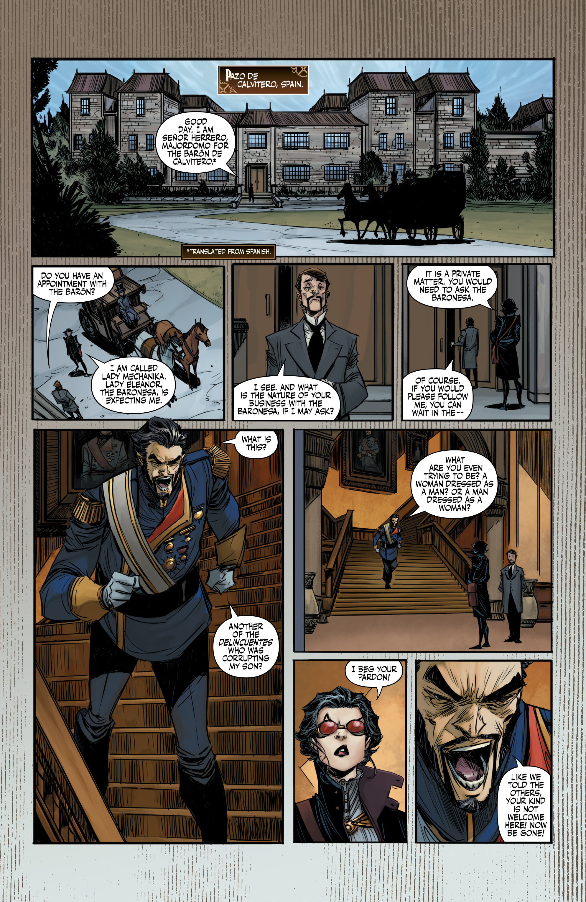 Lady Mechanika: Sangre (2019-) issue 1 - Page 13