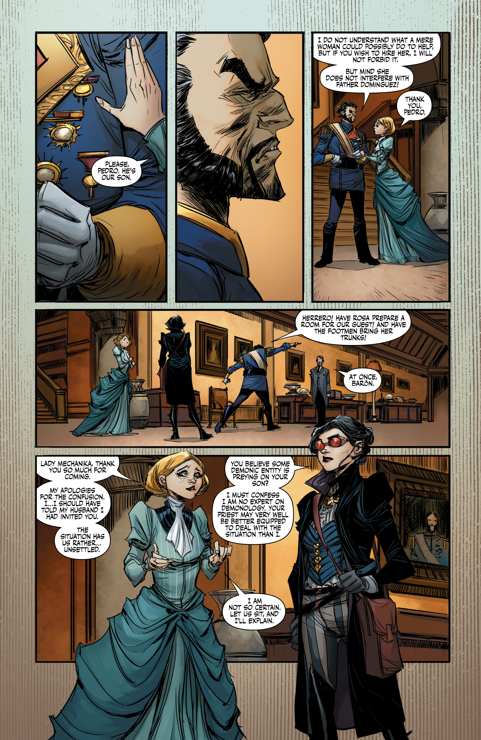 Lady Mechanika: Sangre (2019-) issue 1 - Page 15