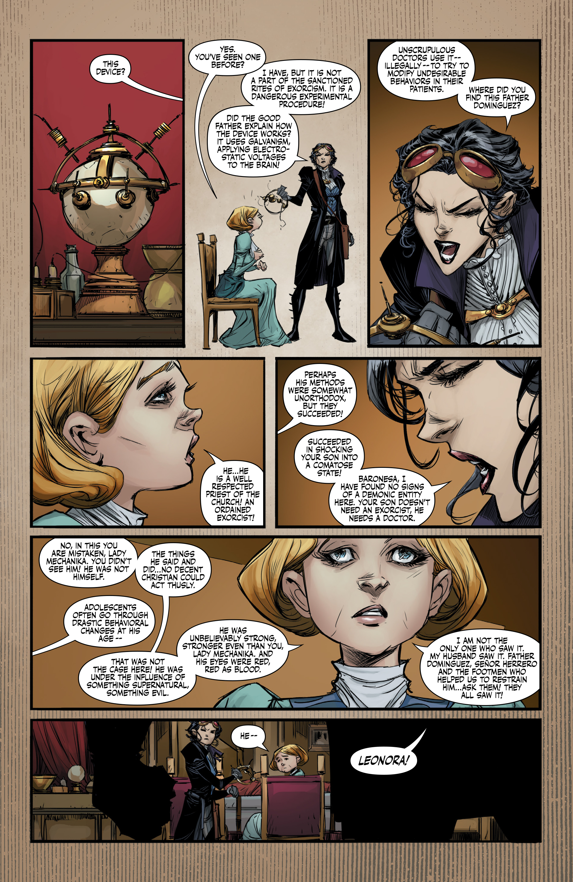 Lady Mechanika: Sangre (2019-) issue 1 - Page 18