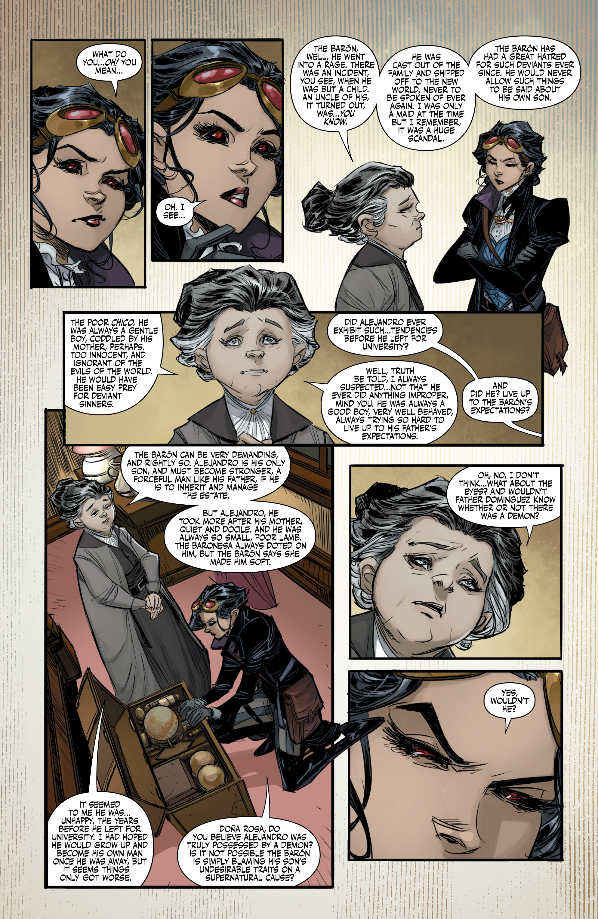 Lady Mechanika: Sangre (2019-) issue 1 - Page 22