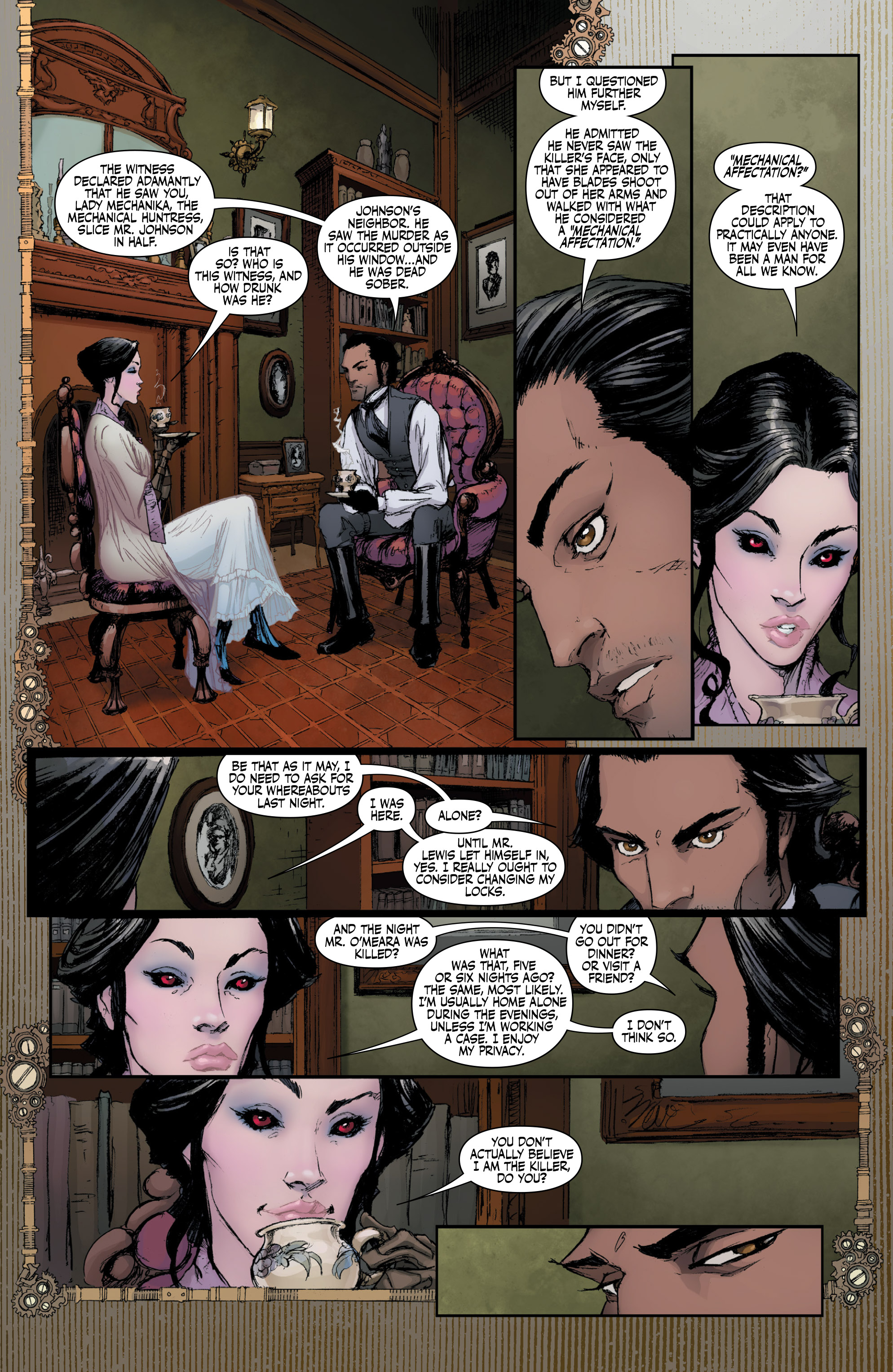 Lady Mechanika: The Clockwork Assassin (2017) issue 2 - Page 5