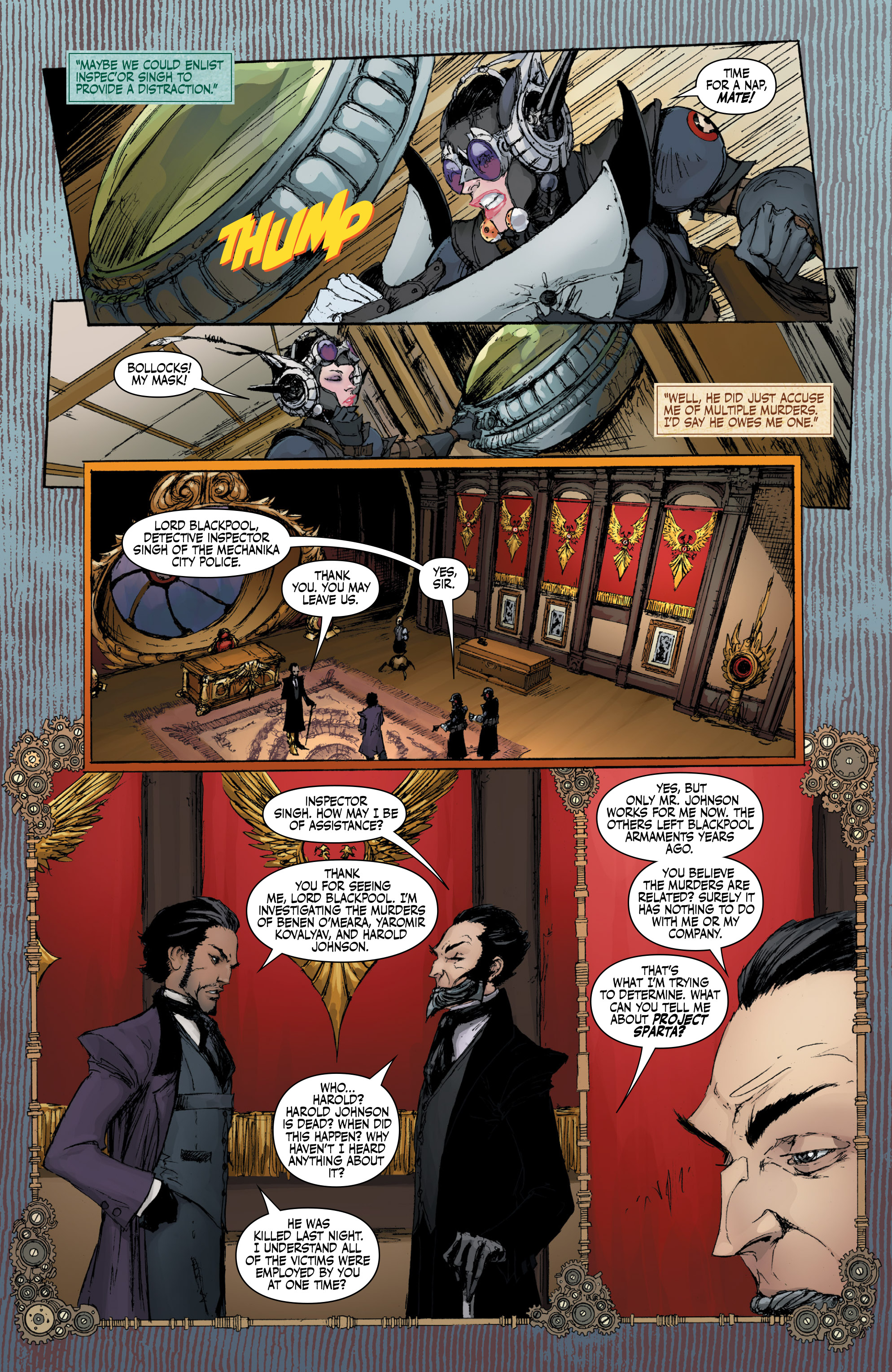 Lady Mechanika: The Clockwork Assassin (2017) issue 2 - Page 13