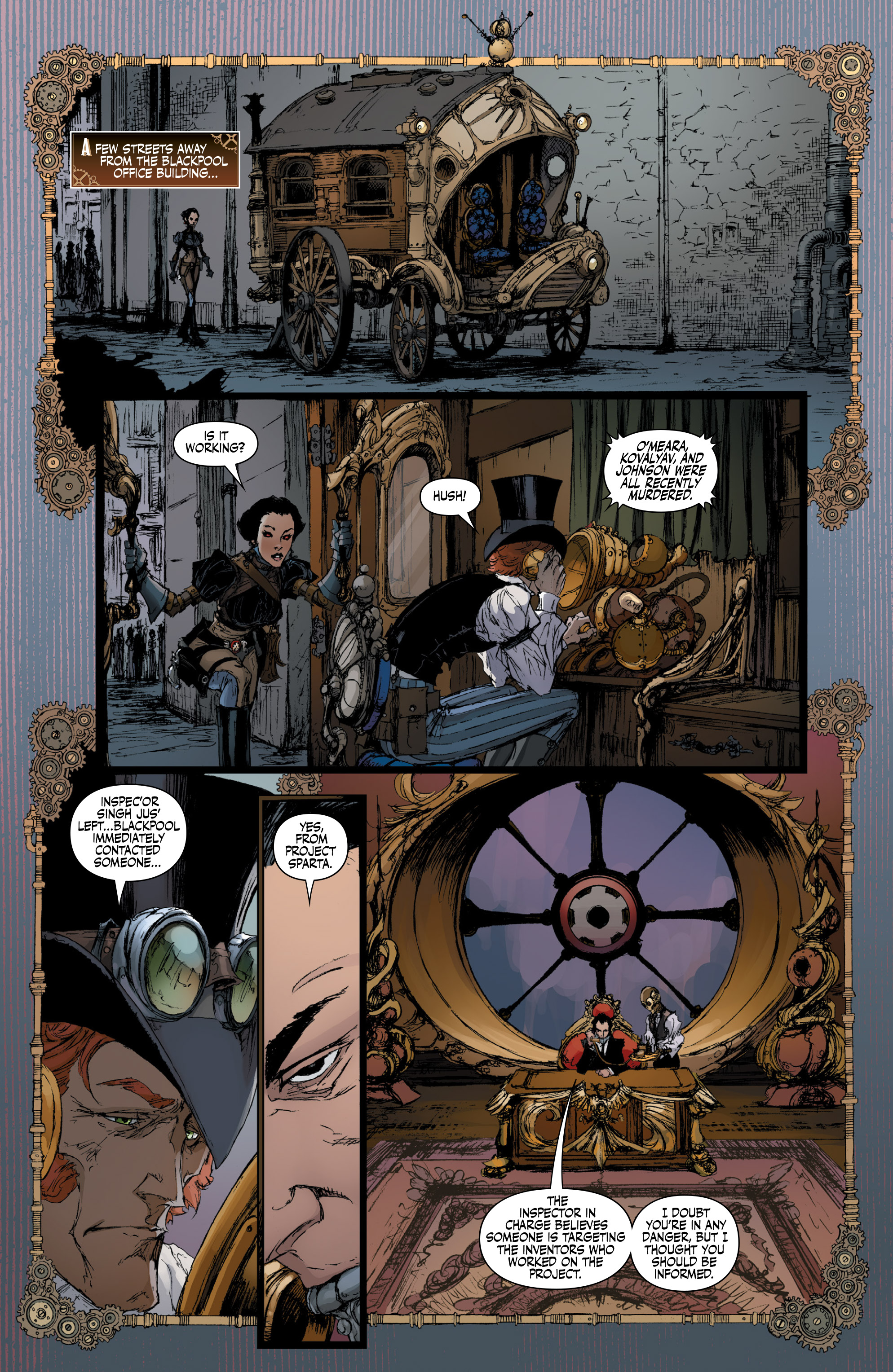 Lady Mechanika: The Clockwork Assassin (2017) issue 2 - Page 18