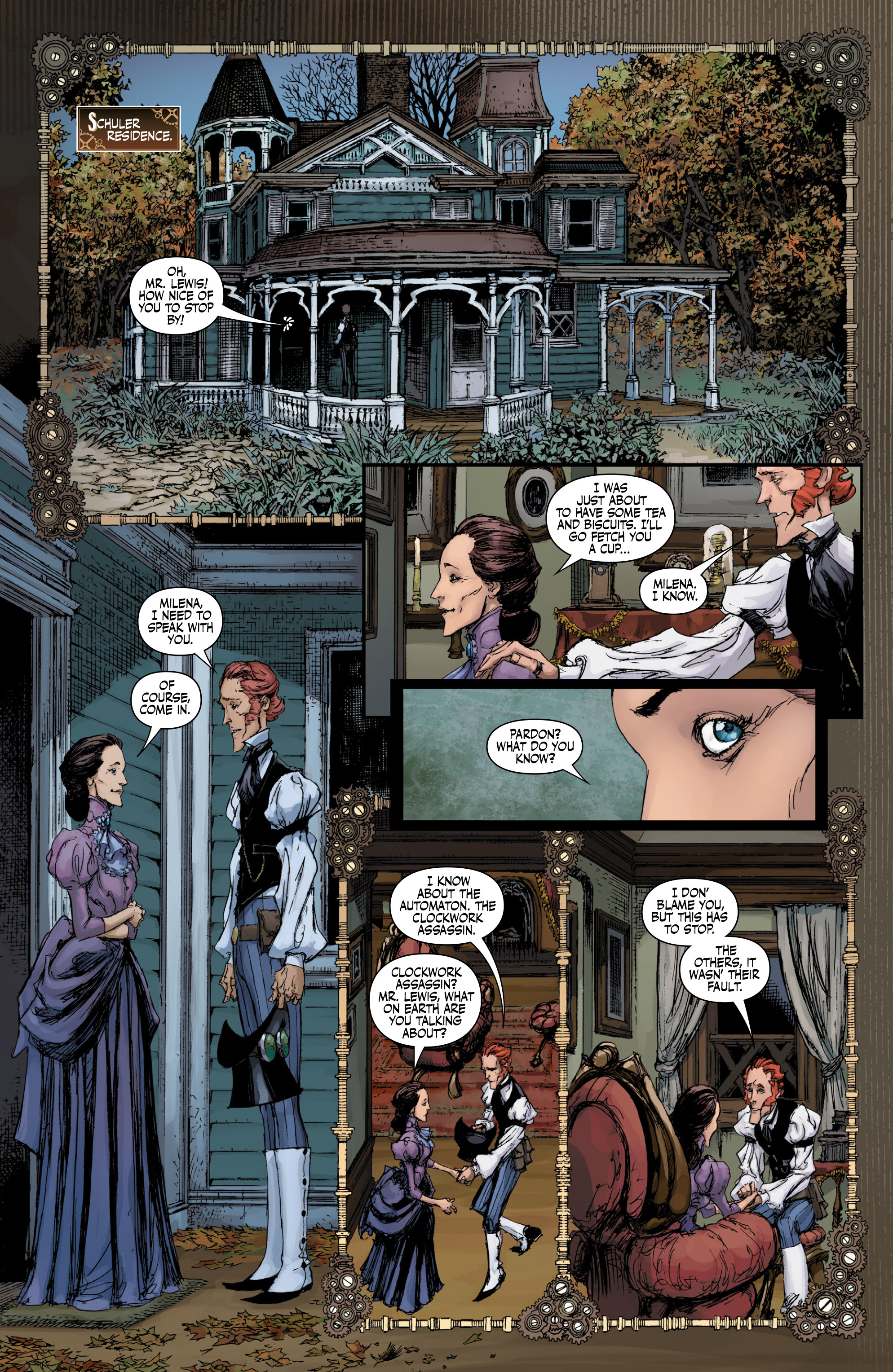 Lady Mechanika: The Clockwork Assassin (2017) issue 3 - Page 12