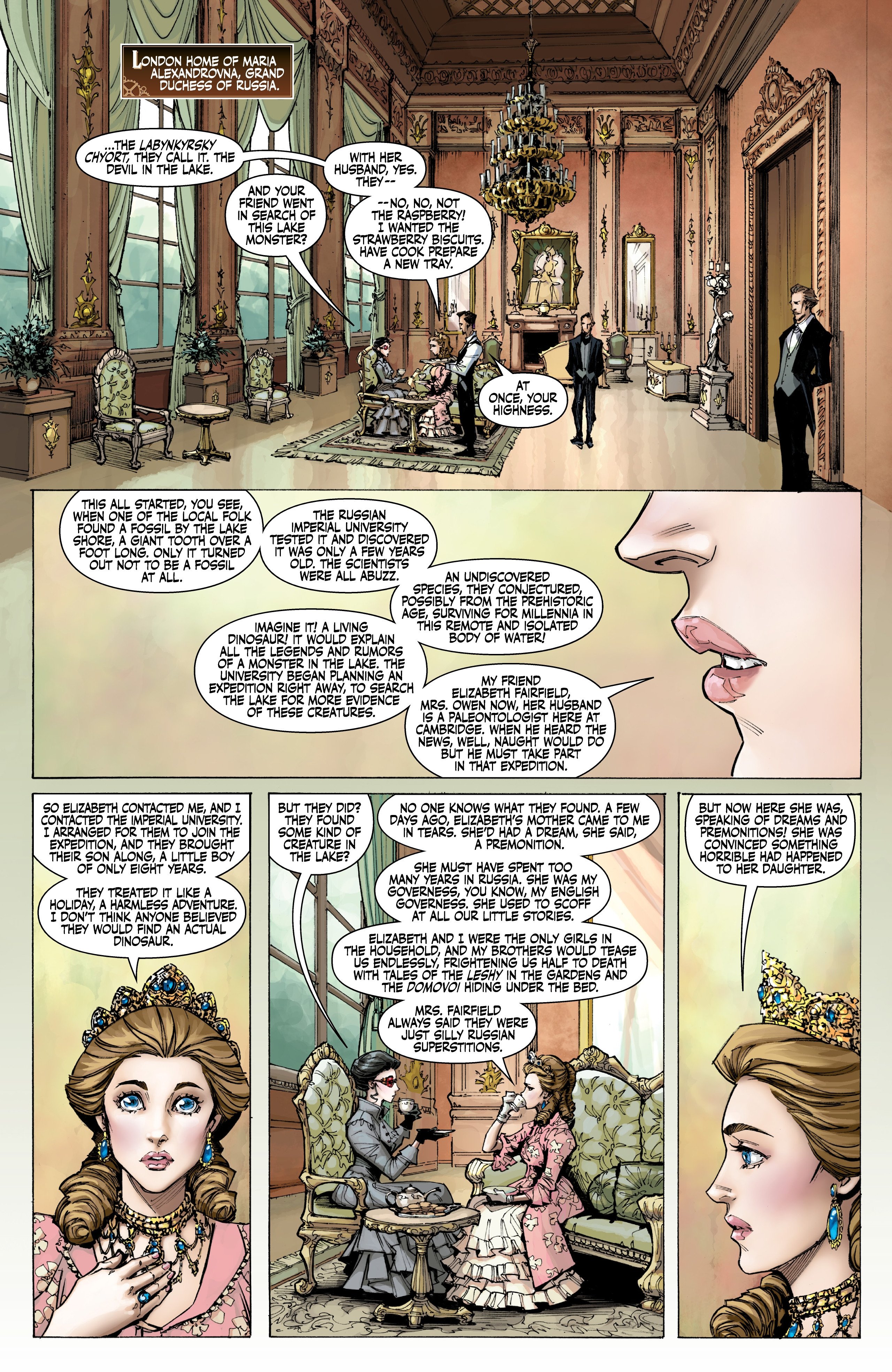 Lady Mechanika: The Devil in the Lake (2024-) issue 1 - Page 5