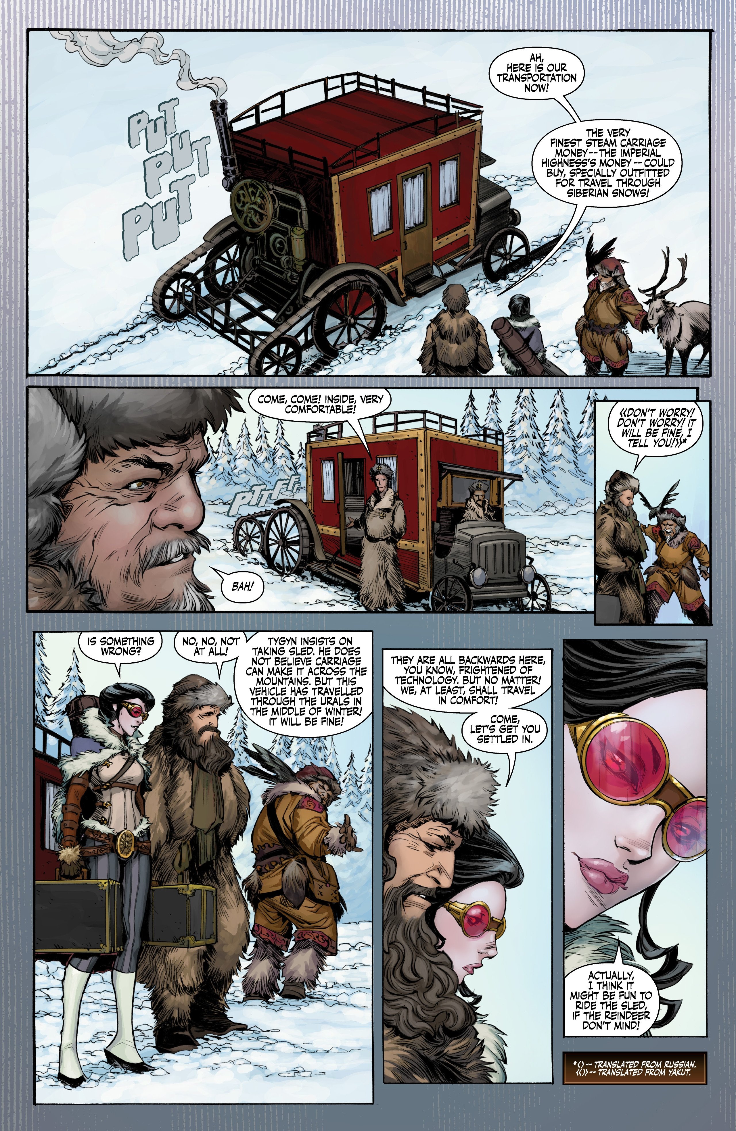 Lady Mechanika: The Devil in the Lake (2024-) issue 1 - Page 12